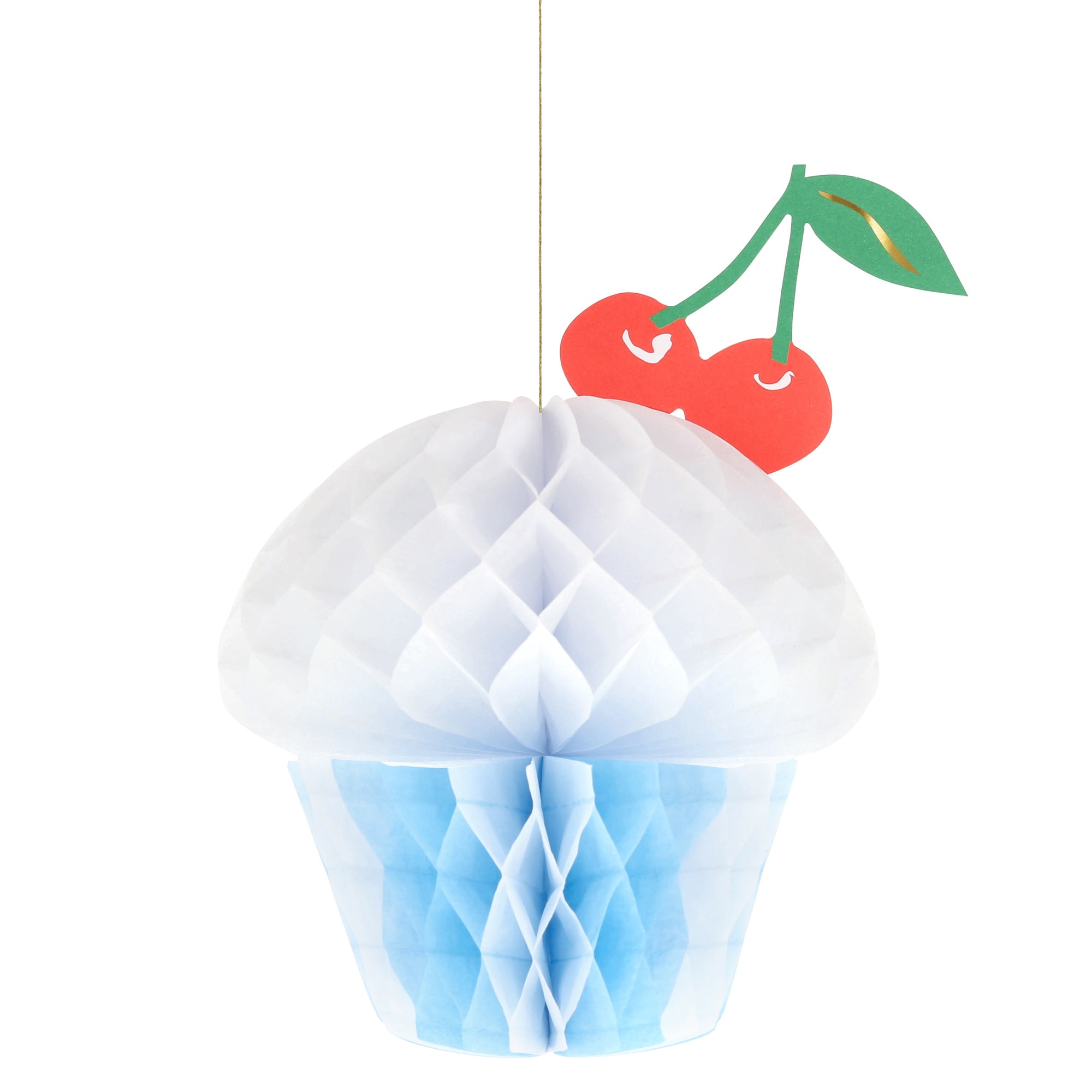 Honeycomb Cupcake Decorations - Petek Cupcake Süsleri - 4 Adet