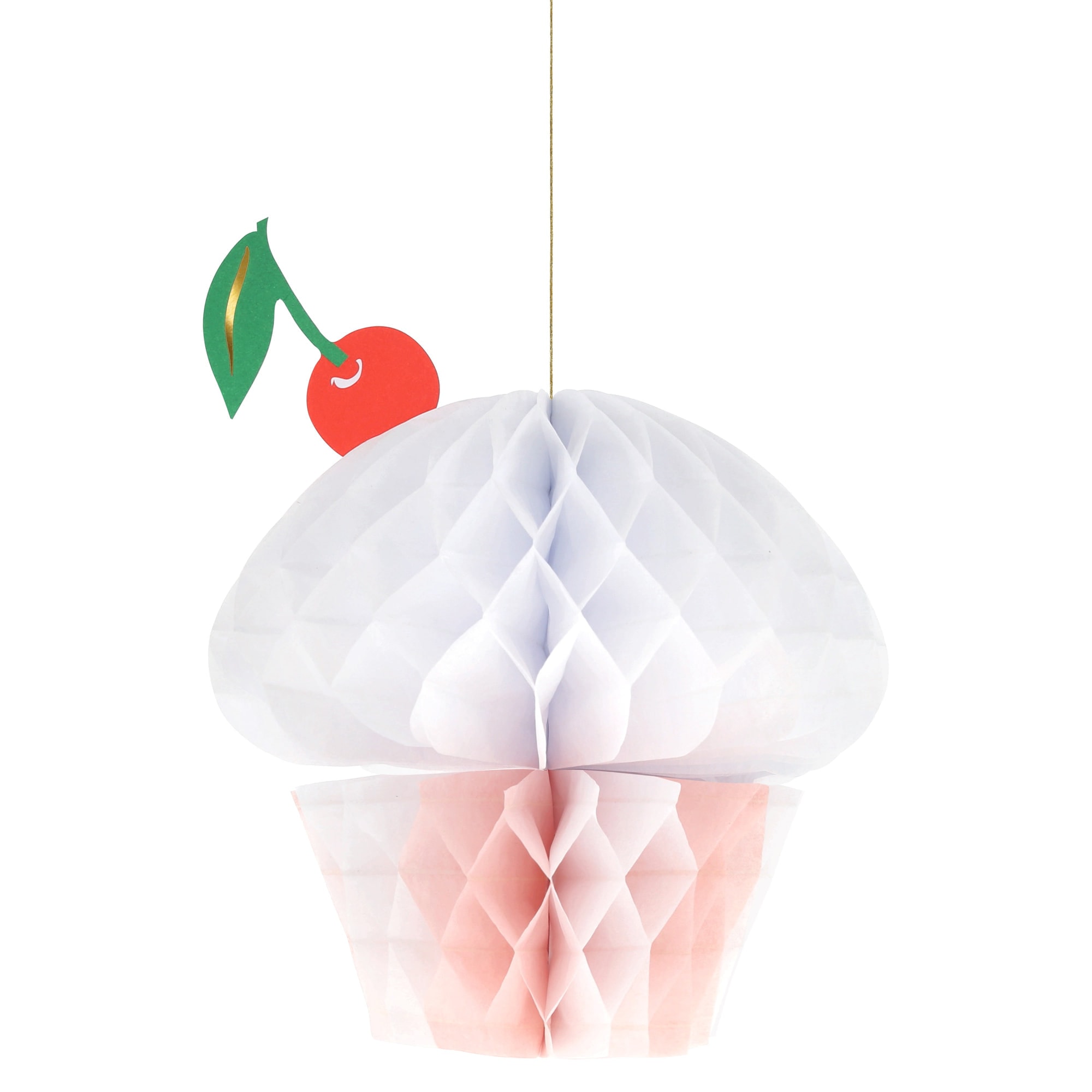 Honeycomb Cupcake Decorations - Petek Cupcake Süsleri - 4 Adet