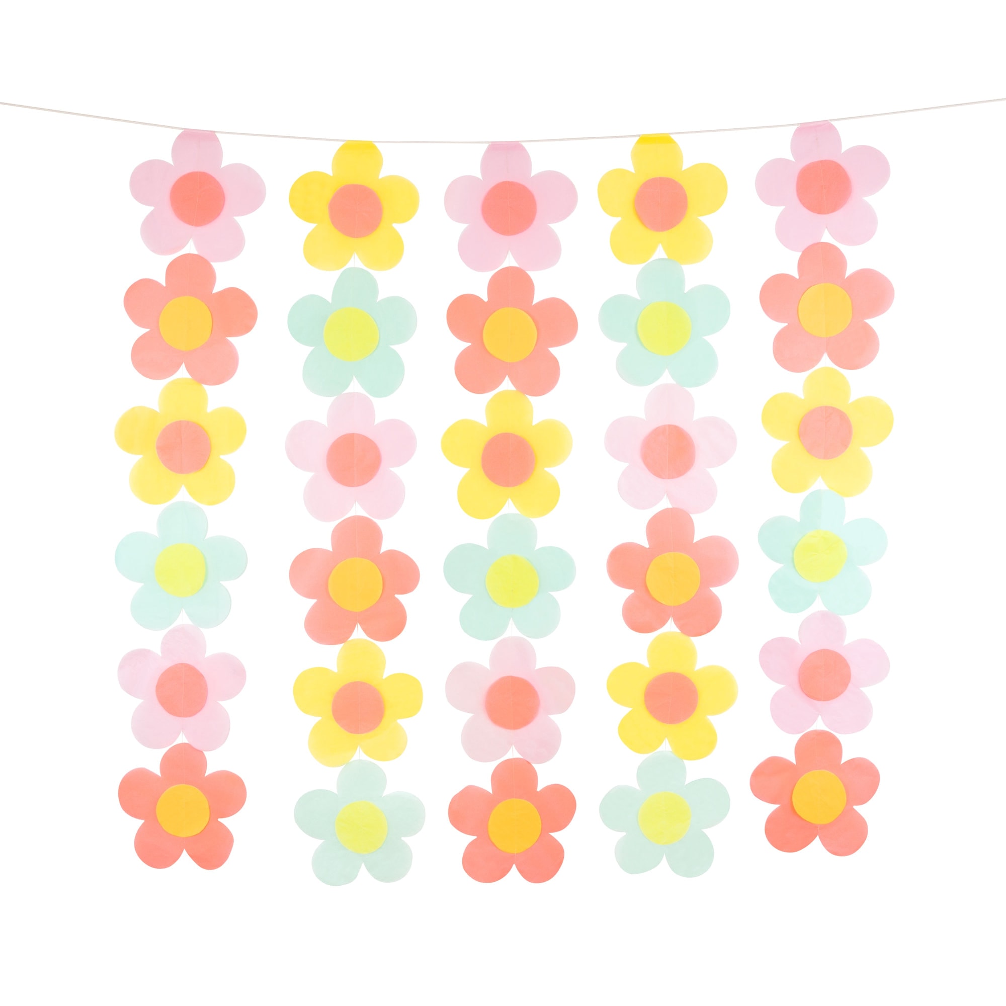 Paper Flower Backdrop - Kağıt Çiçek Arka Fon Dekor