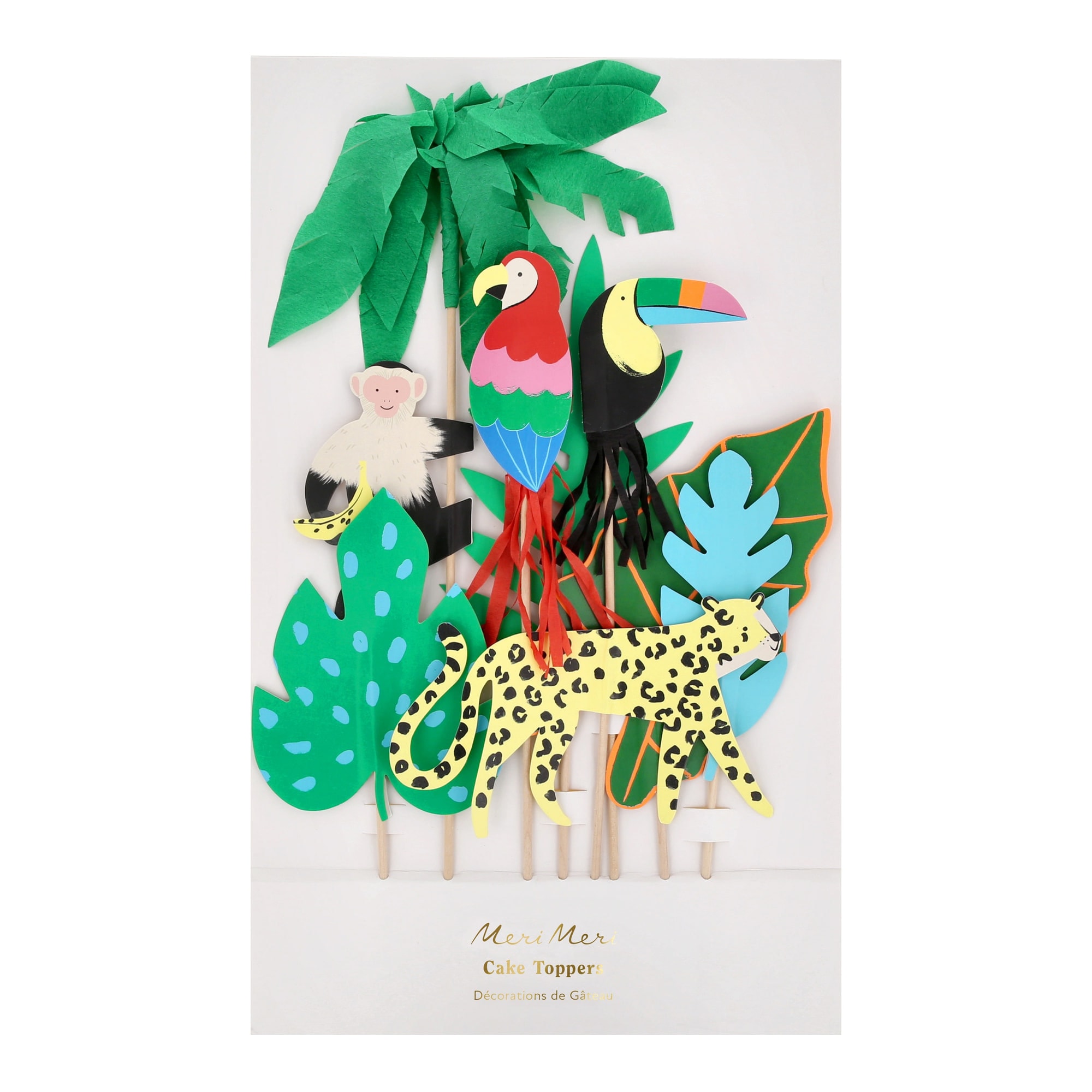 Jungle Jamboree Cake Toppers - Jungle Jamboree Pasta Süsü