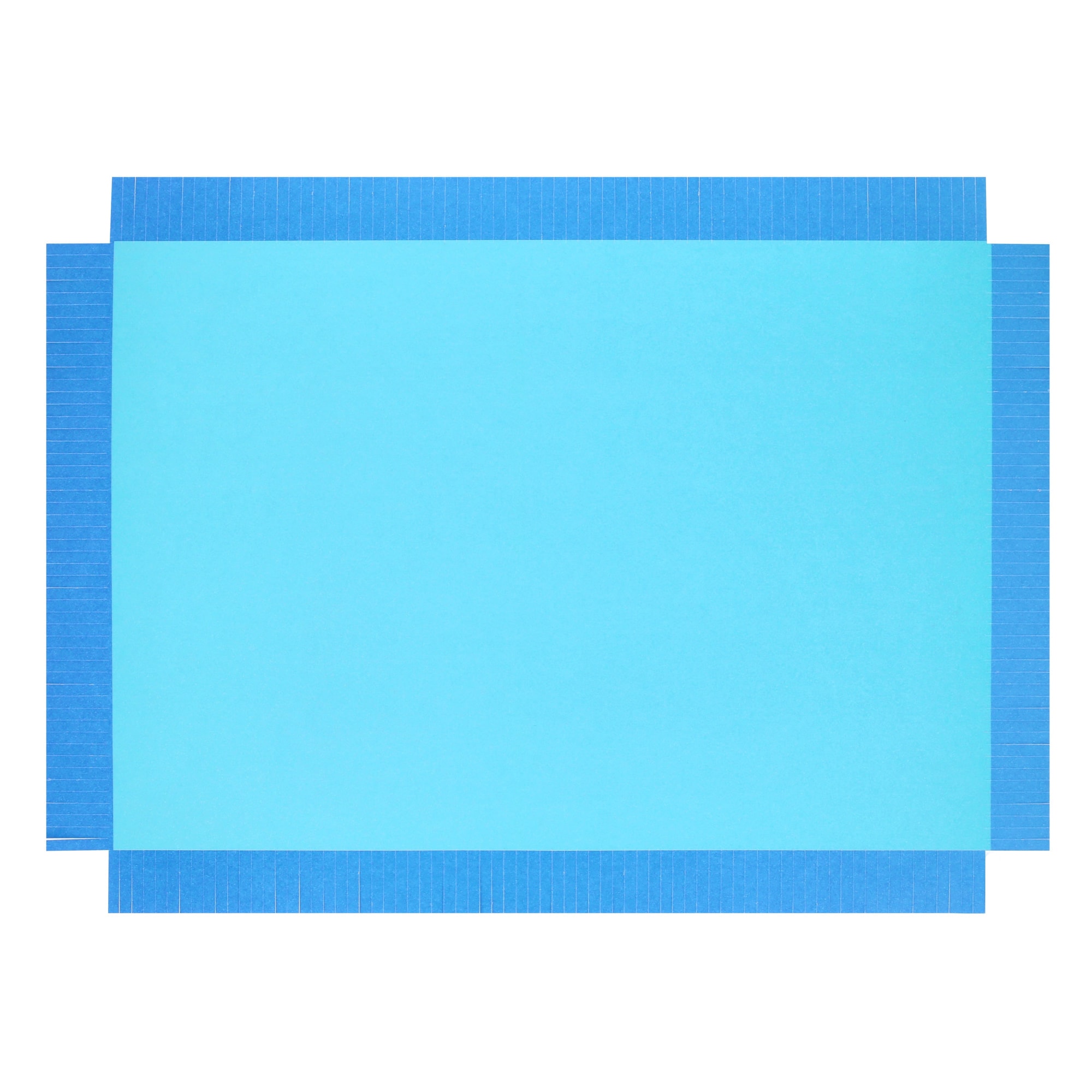 Bright Fringed Paper Placemats - Renkli Saçaklı Kağıt Sofra Altlıkları - 12 Adet