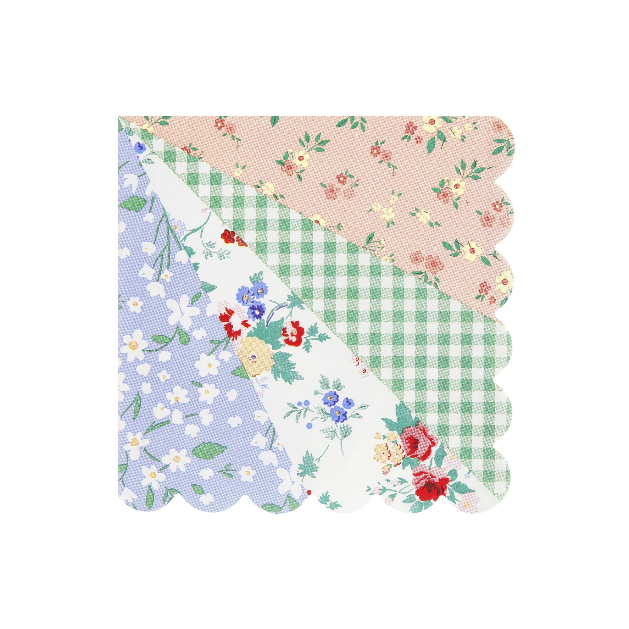 Patchwork Large Napkins - Patchwork Peçeteler - L - 4 adet