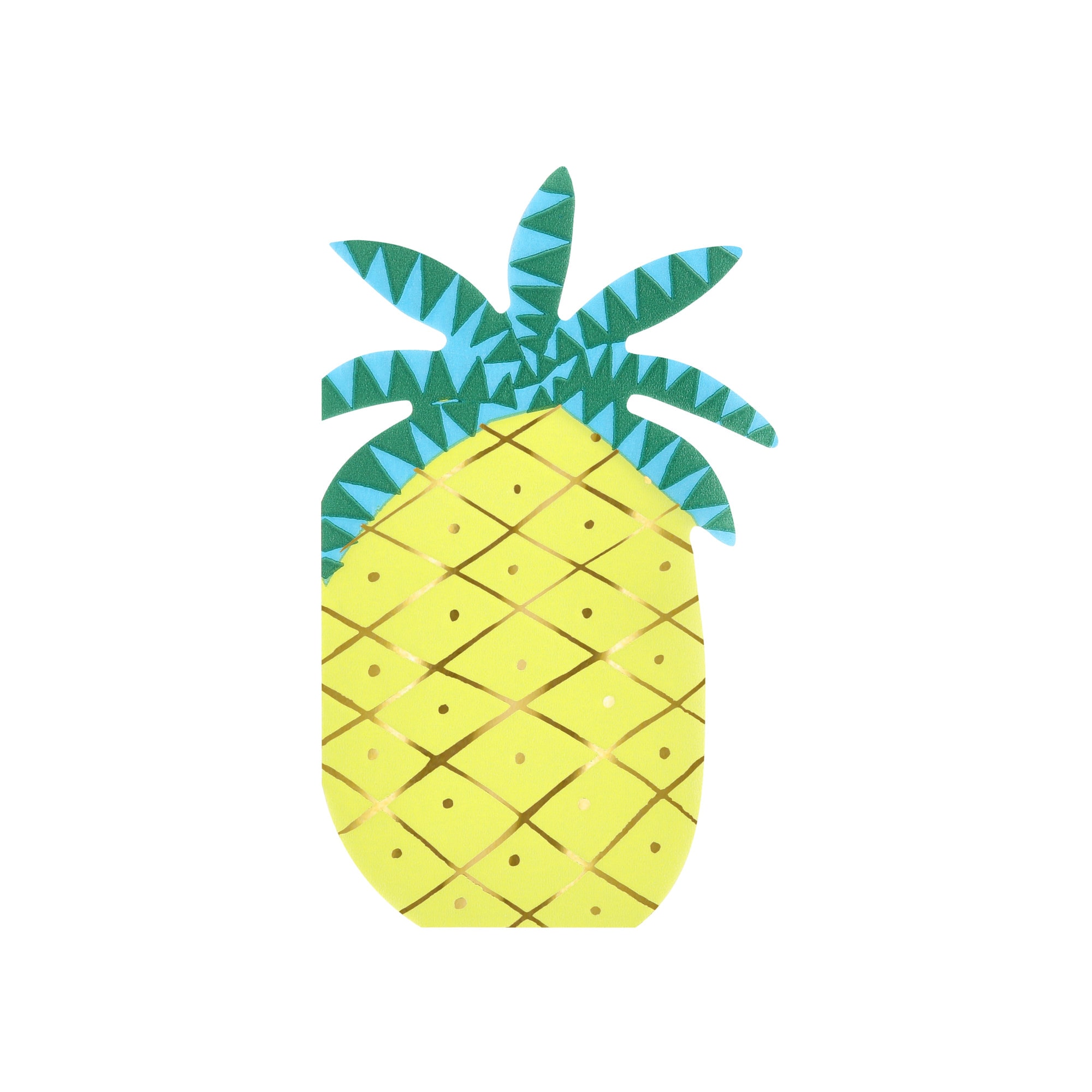Pineapple Napkins - Ananas Peçeteler - 16 Adet
