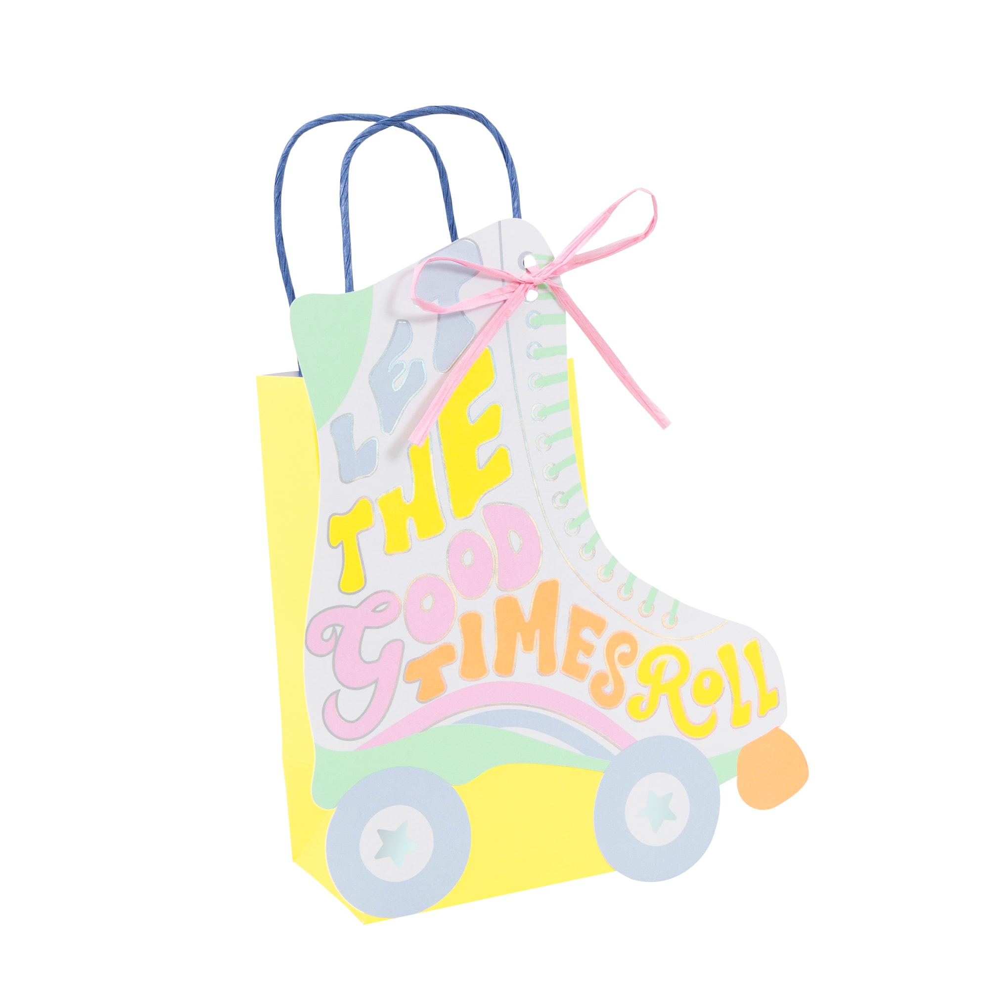 Roller Skate Party Bags - Paten Şekilli Parti Çantaları - 8 Adet