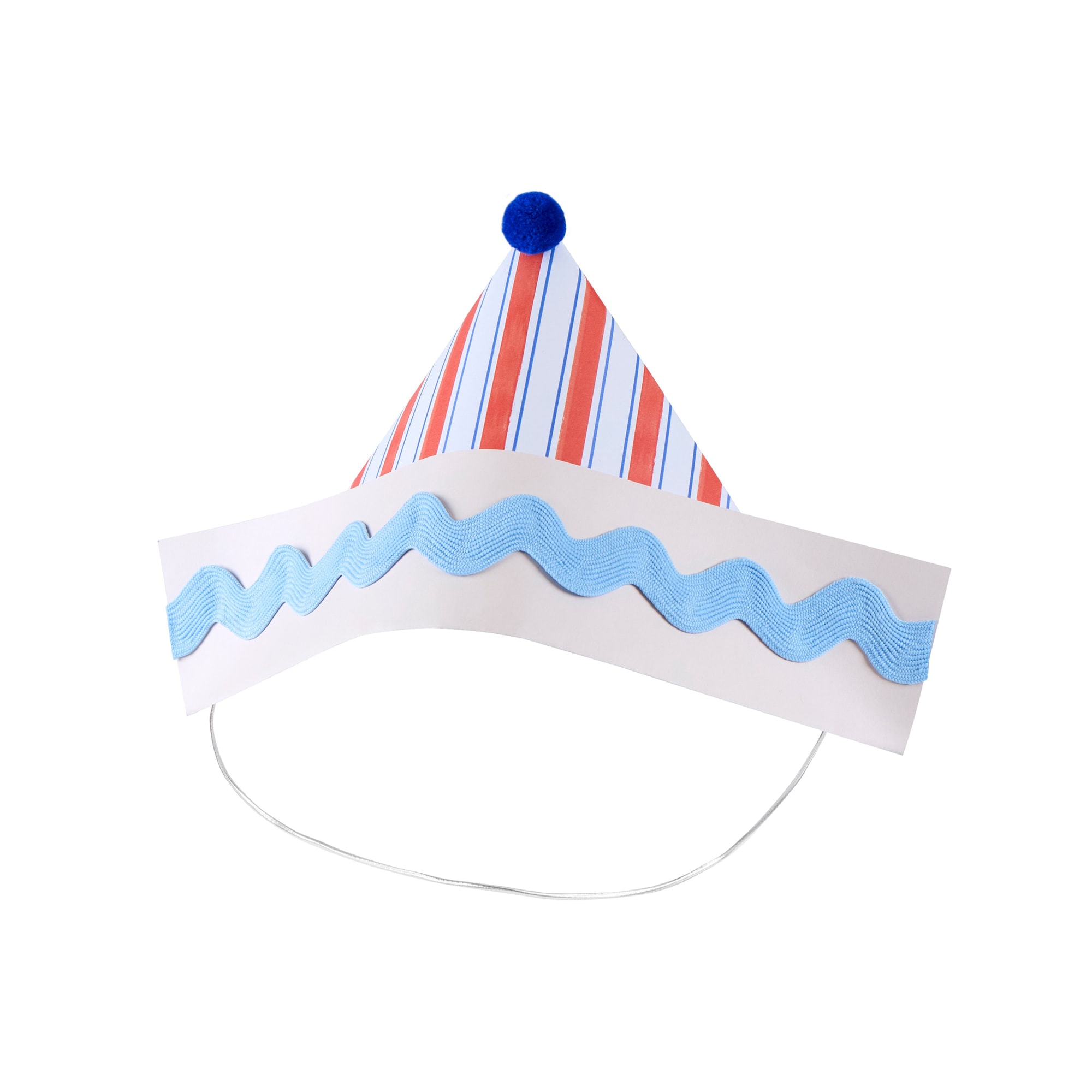 Sailor Party Hats - Denizci Parti Şapkaları - 8 Adet