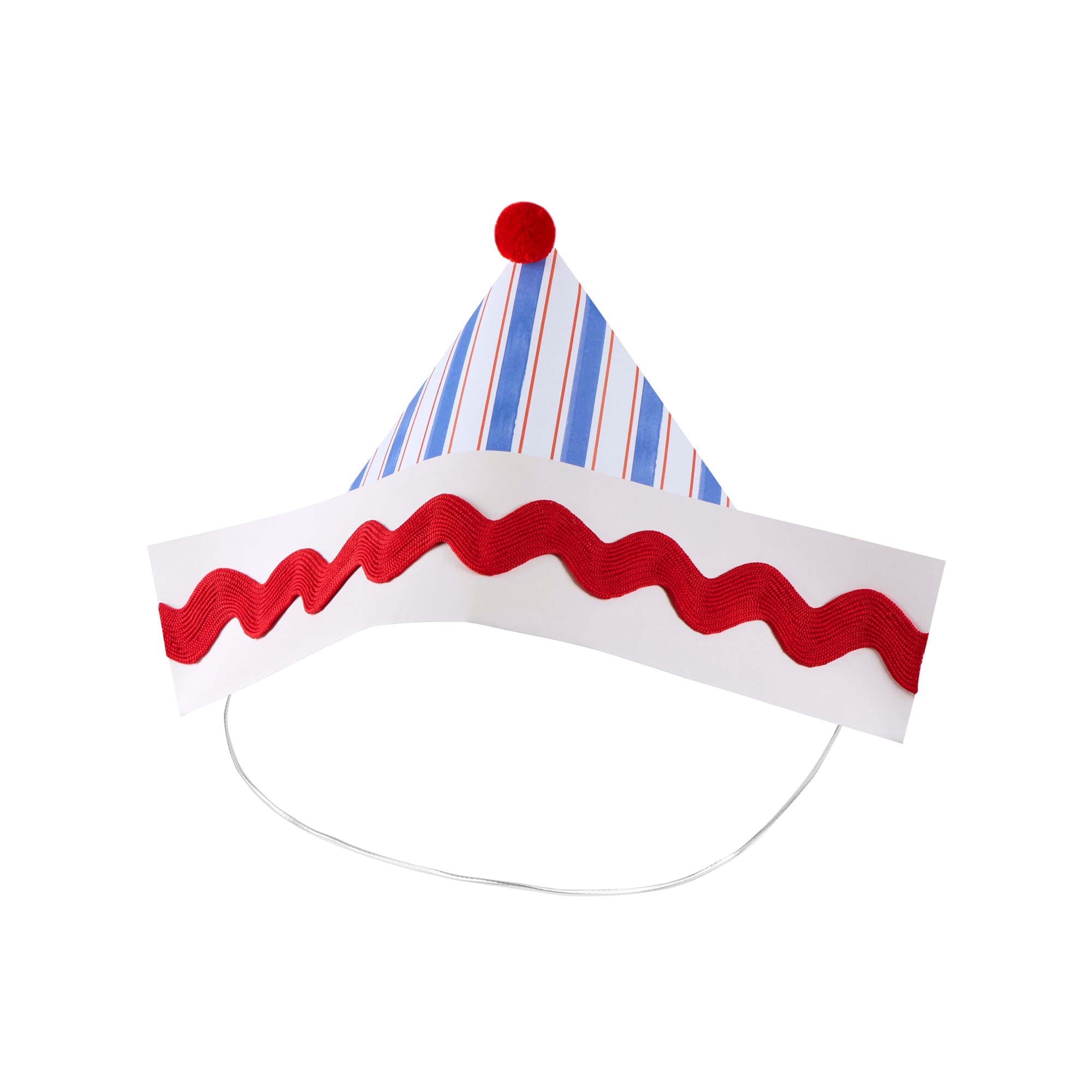 Sailor Party Hats - Denizci Parti Şapkaları - 8 Adet