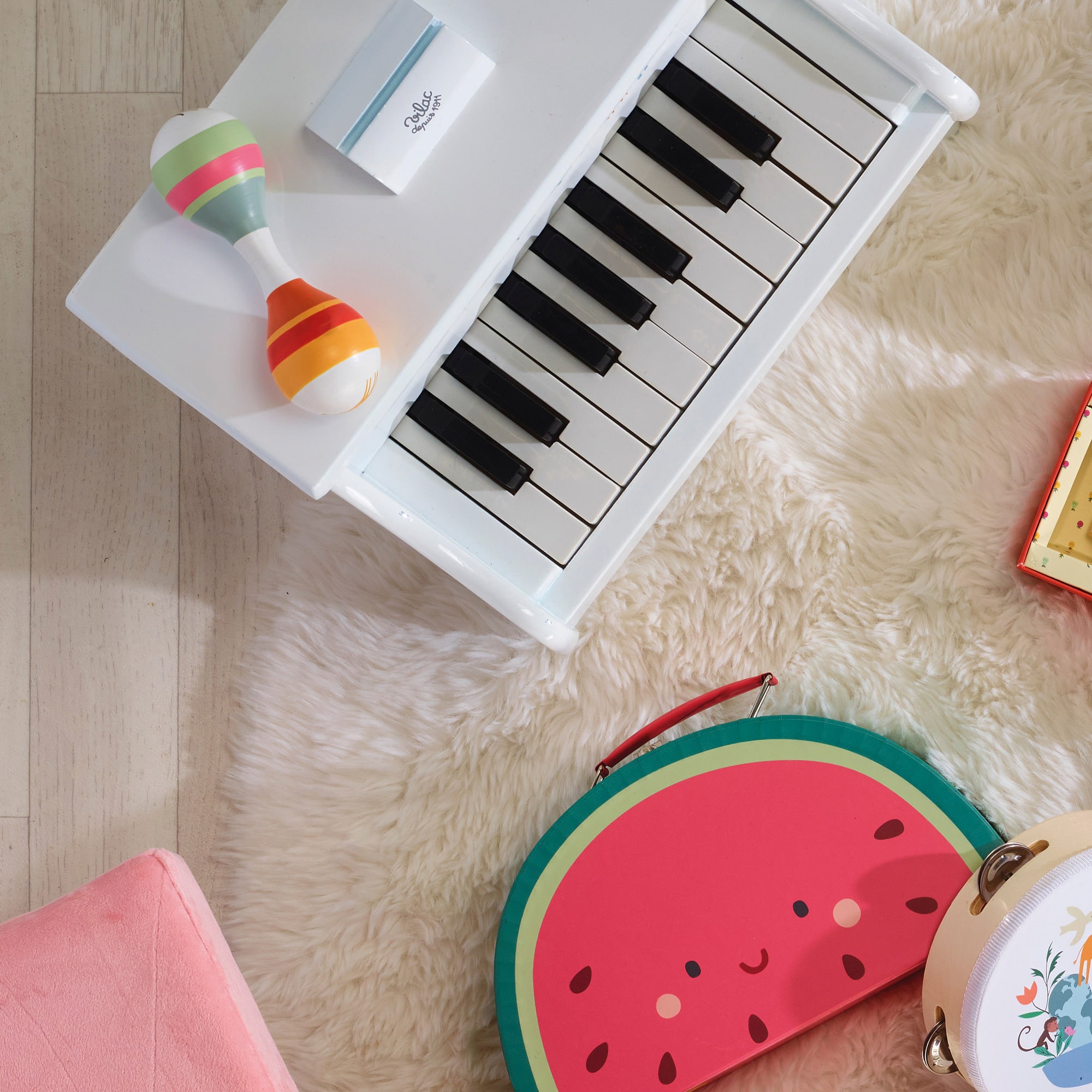 Dünya Hayvanları Temalı Ahşap Müzik Seti - Sarah Betz