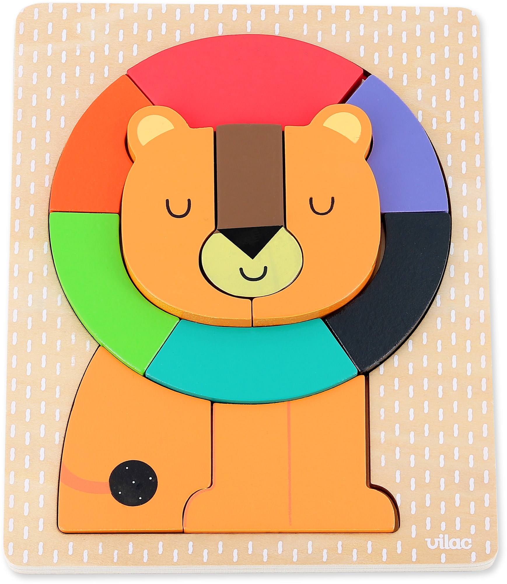 Ahşap Puzzle - Aslan