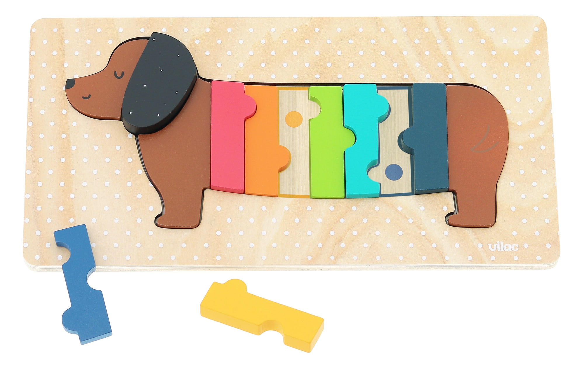Ahşap Puzzle - Köpek