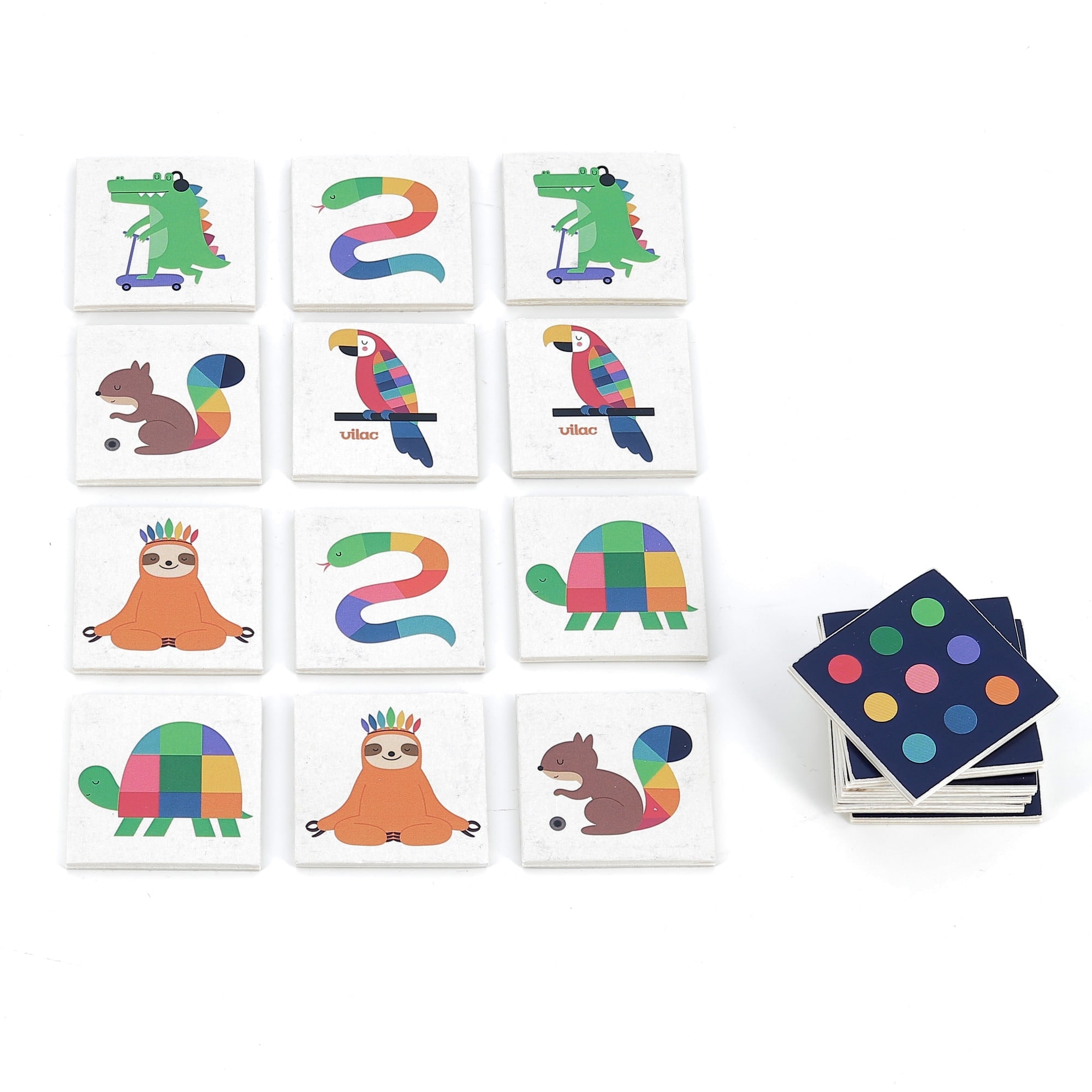 Andy Westface Memory Game - Ahşap Hafıza Oyunu