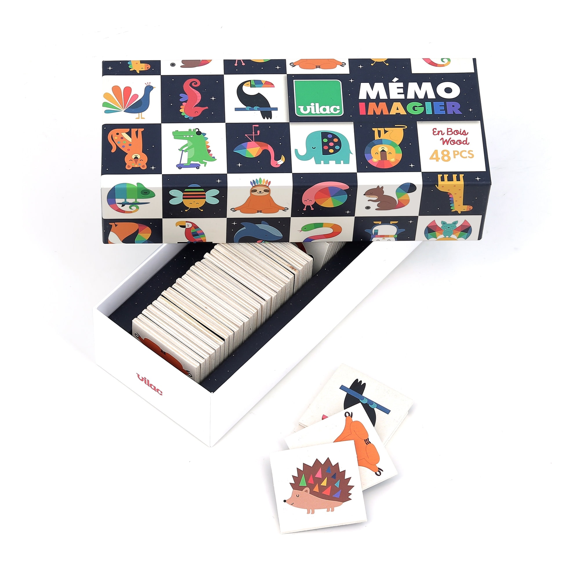 Andy Westface Memory Game - Ahşap Hafıza Oyunu