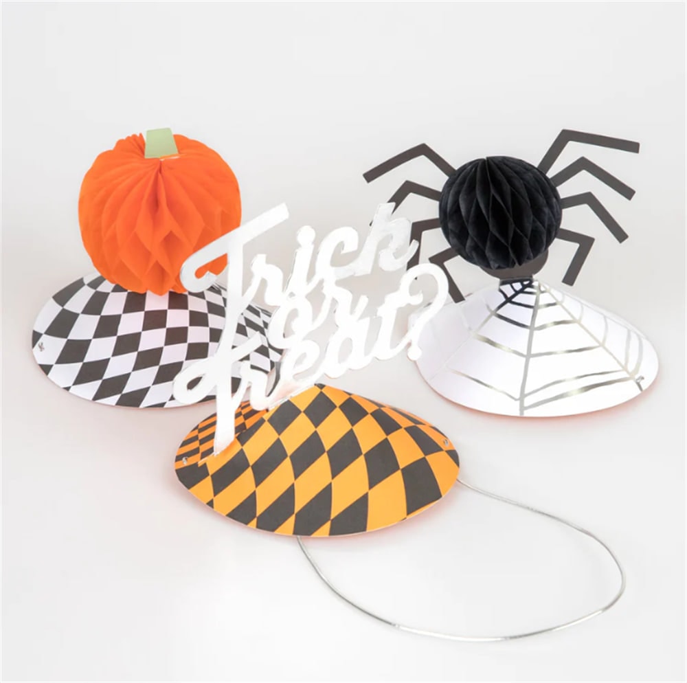 Halloween Party Hats - Cadılar Bayramı Parti Şapkaları (6'lı)