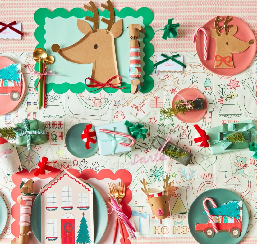 Driving Reindeer Napkins - Yeni Yıl Peçete (16'lı)