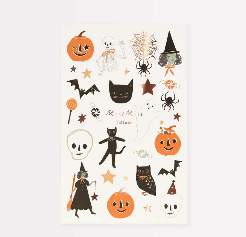 It's Halloween! Temporary Tattoos - Cadılar Bayramı Geçici Dövme
