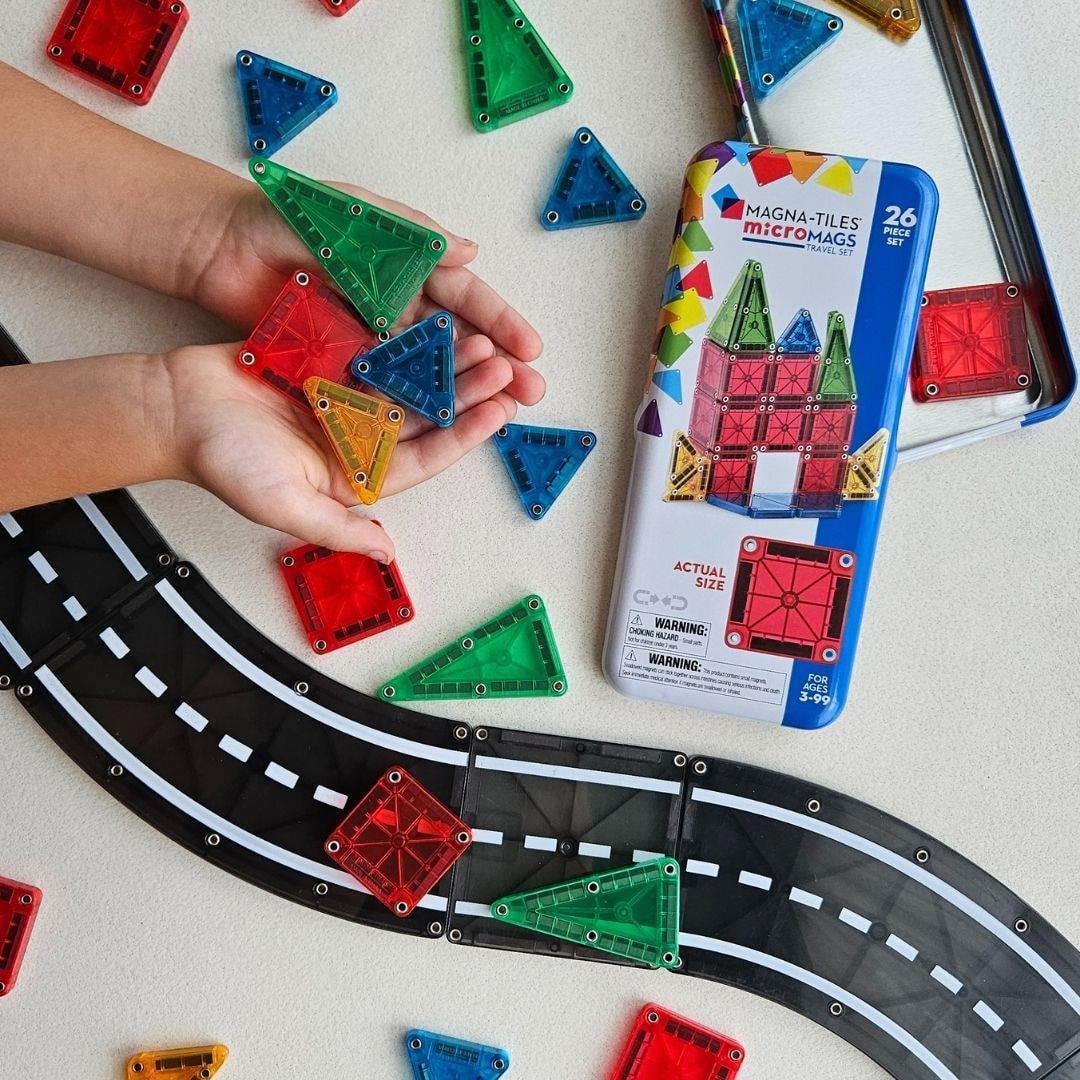 Travel Set - Seyahat Seti Manyetik Bloklar - 26 Parça