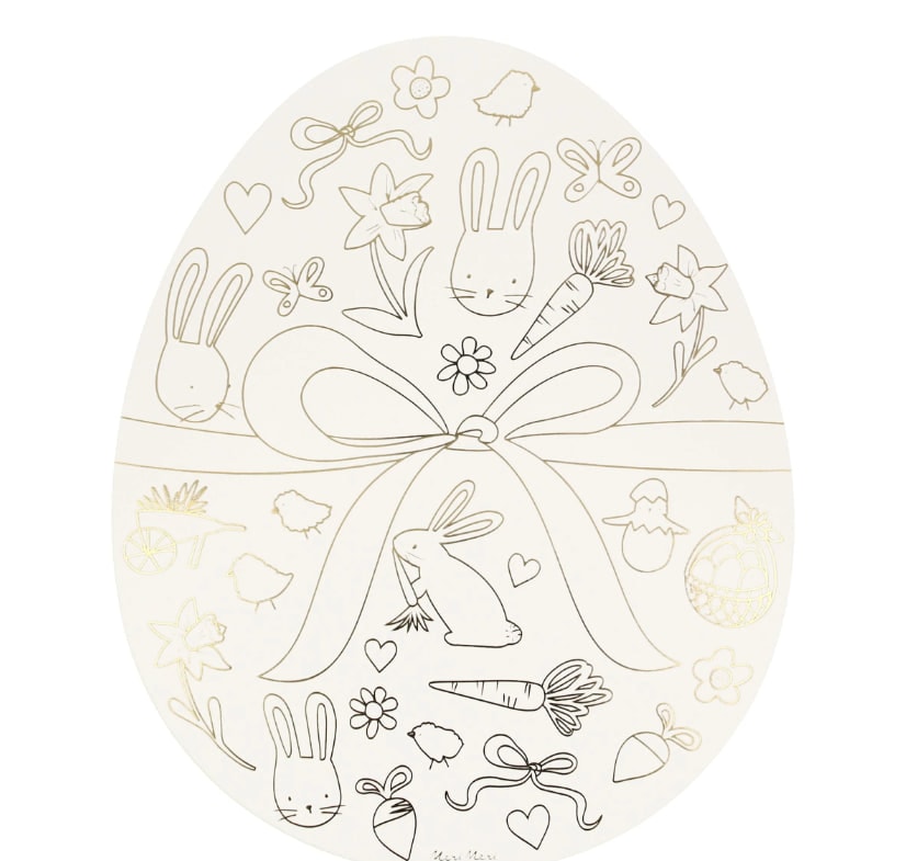 Easter Boyanabilir Servis Matı