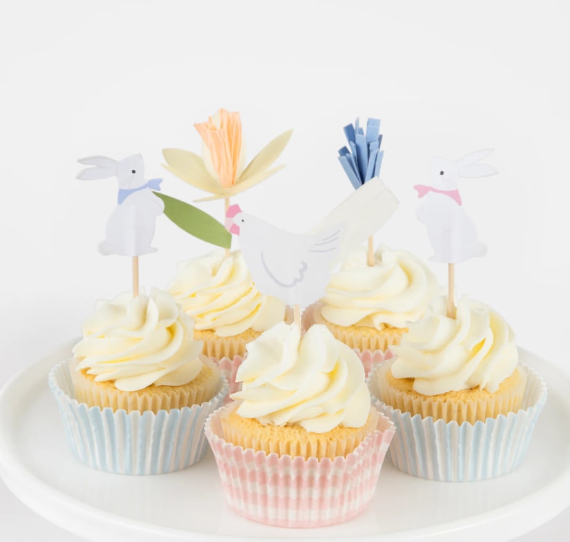 Easter Cottage Cupcake Kiti - 24 Adet