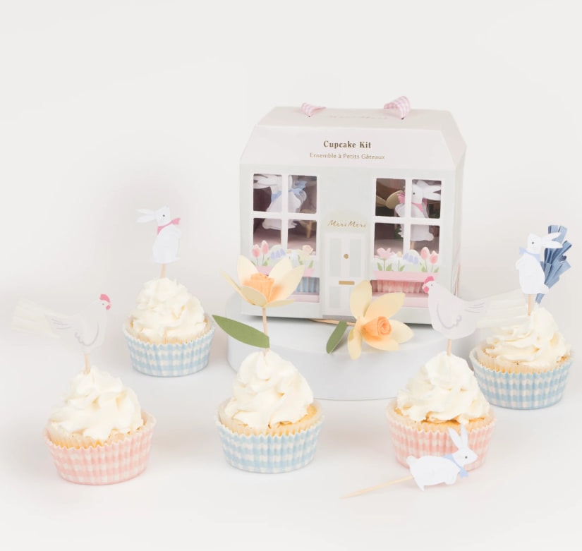 Easter Cottage Cupcake Kiti - 24 Adet