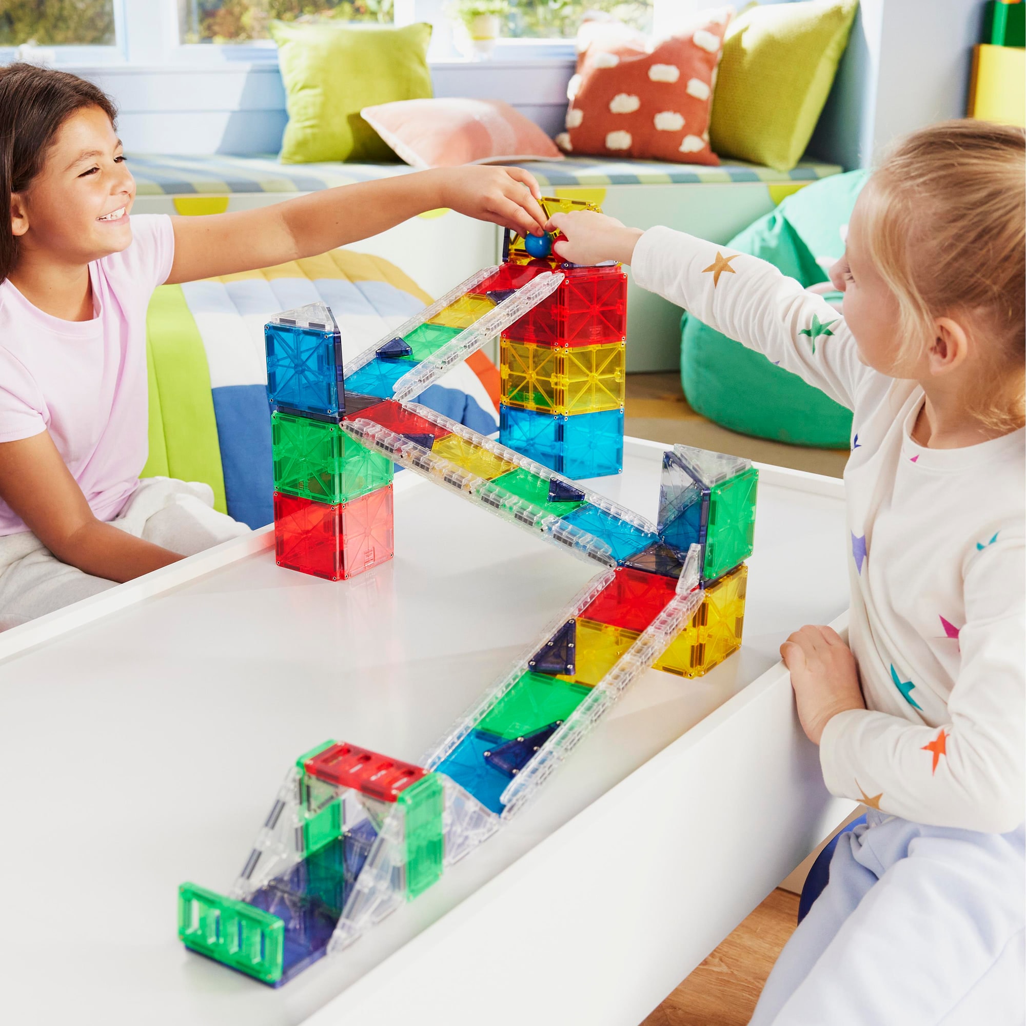 Rail Racers Deluxe Manyetik Bloklar - 90 Parça