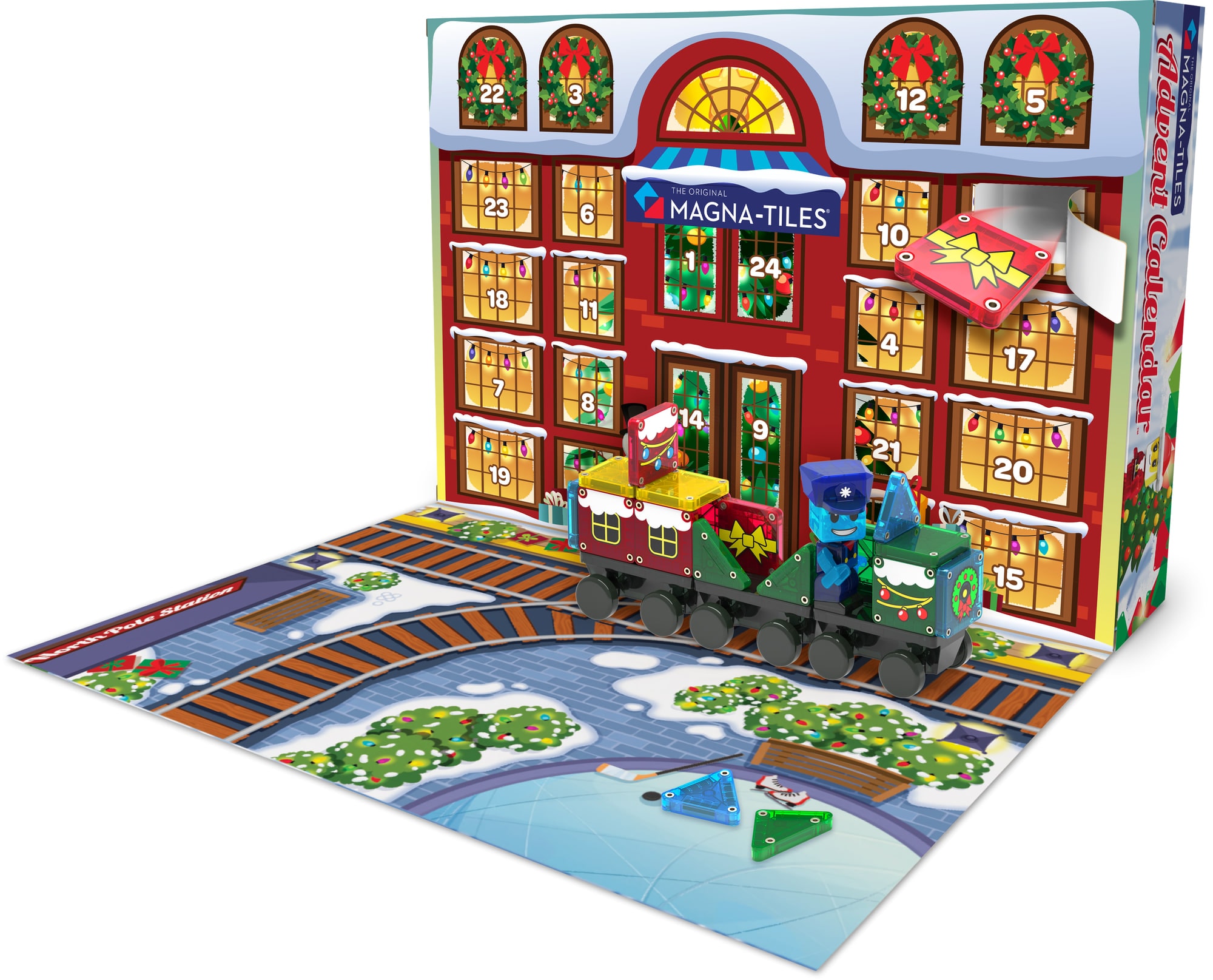 Advent Calendar Manyetik Bloklar - 34 Parça