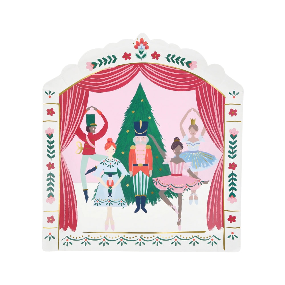 Nutcracker Tabaklar - 8 Adet