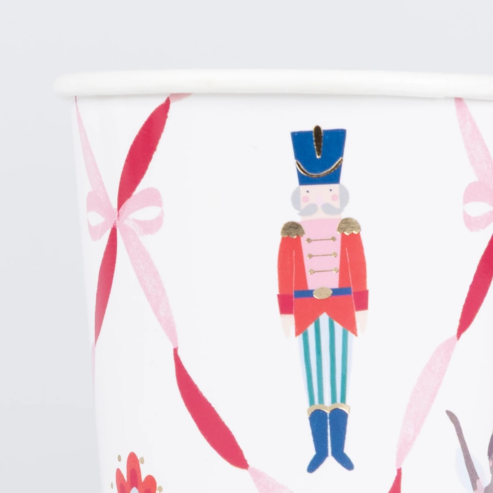 Nutcracker Bardaklar - 8 Adet