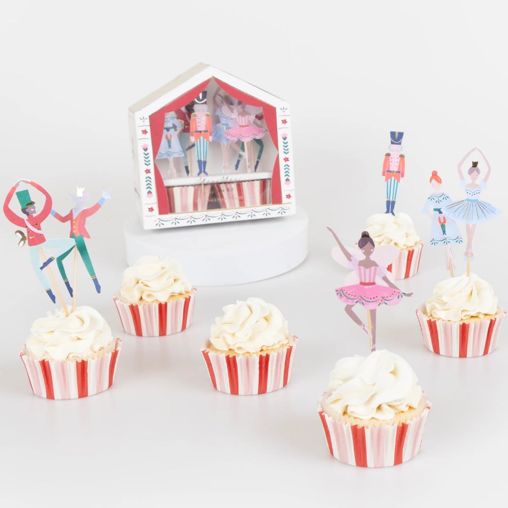 Nutcracker Cupcake Kiti - 24 Adet