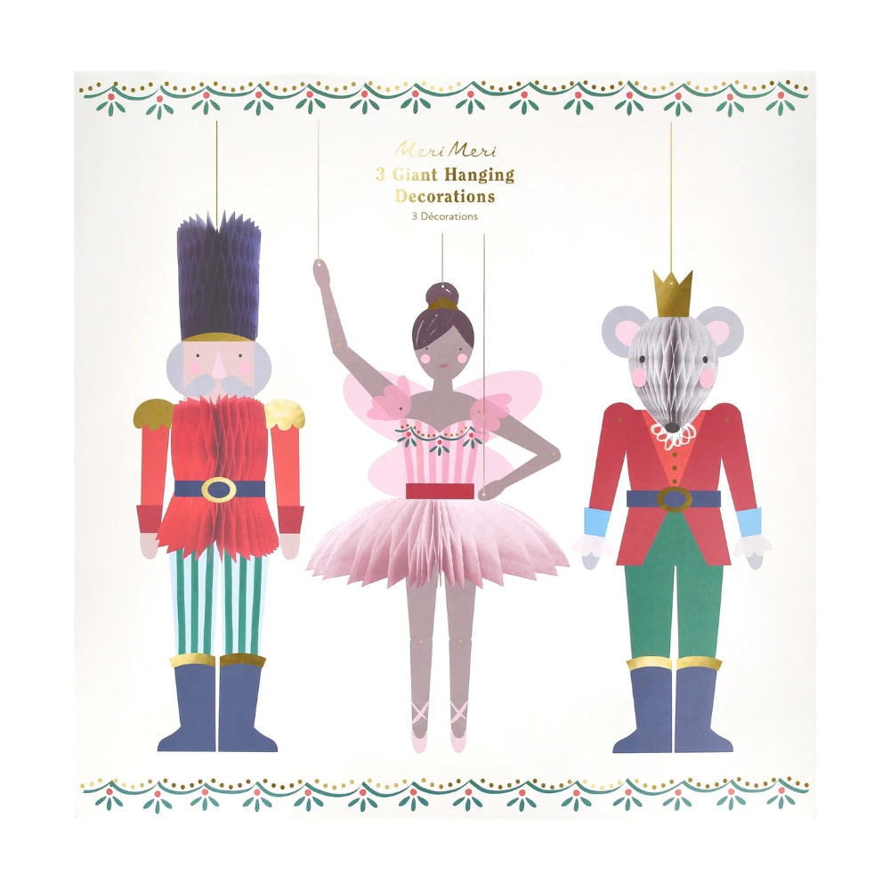 Nutcracker Dev Asılan Süsler - 3 Adet
