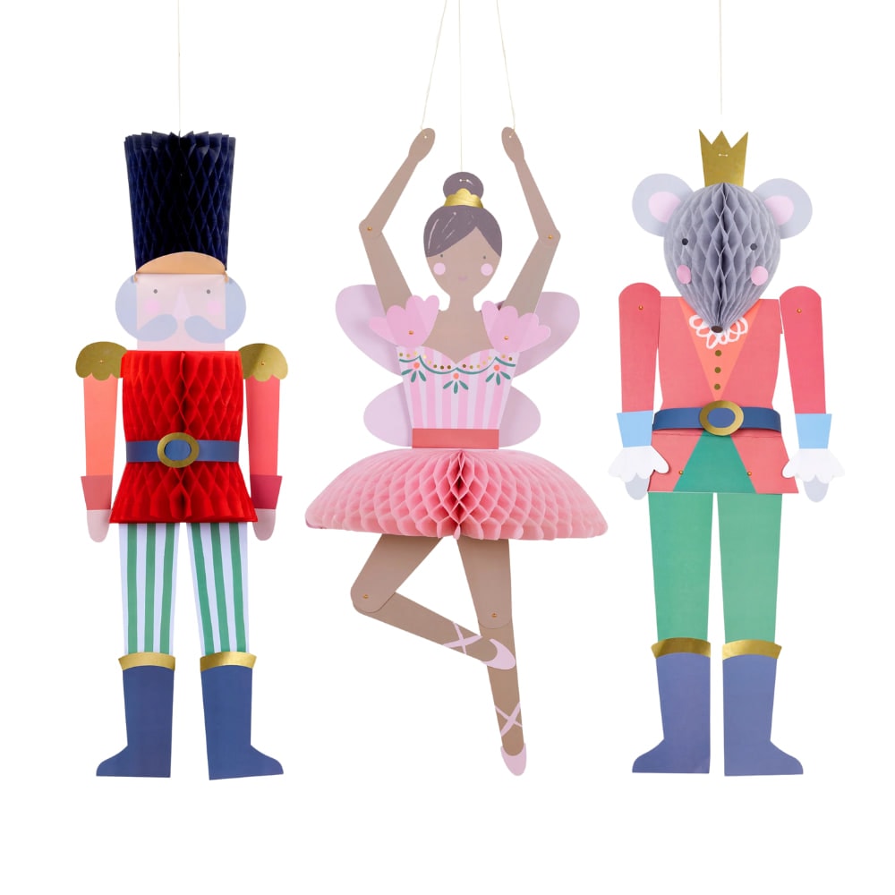 Nutcracker Dev Asılan Süsler - 3 Adet