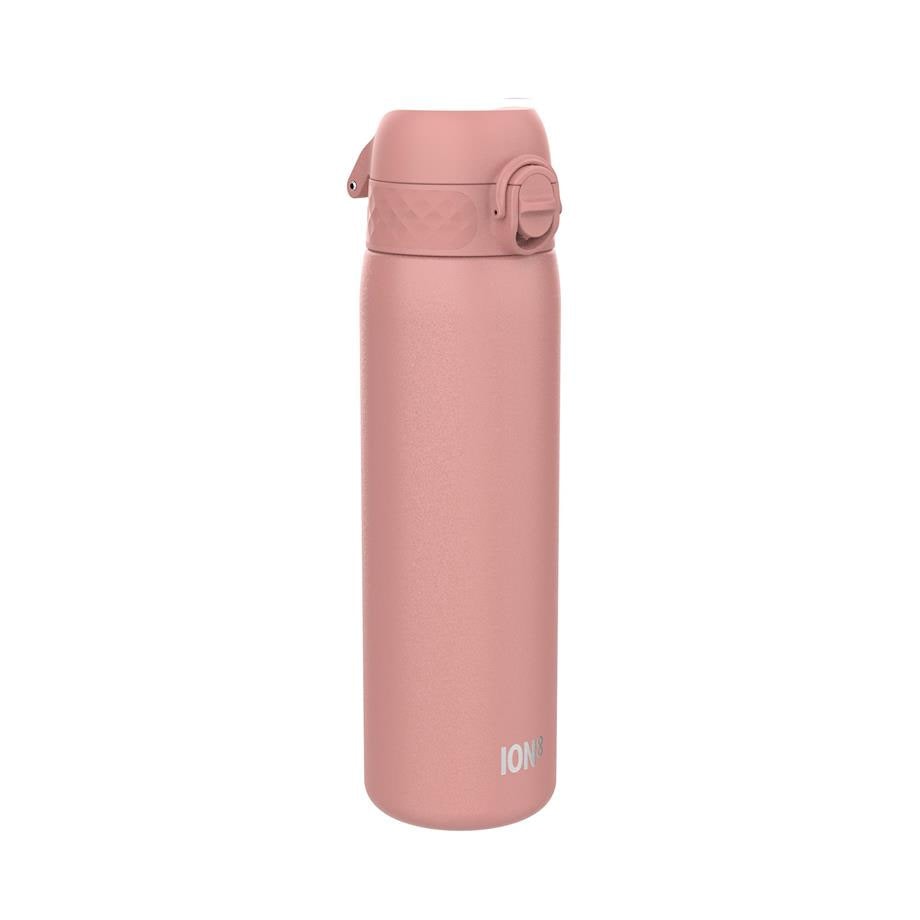 Paslanmaz Çelik İnce Suluk - Gül Pembe - 600 ml - Sızdırmaz