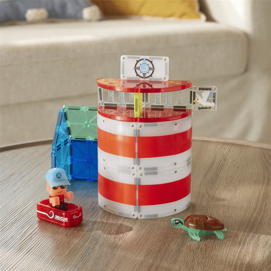 Lighthouse Rescue Manyetik Bloklar - 25 Parça
