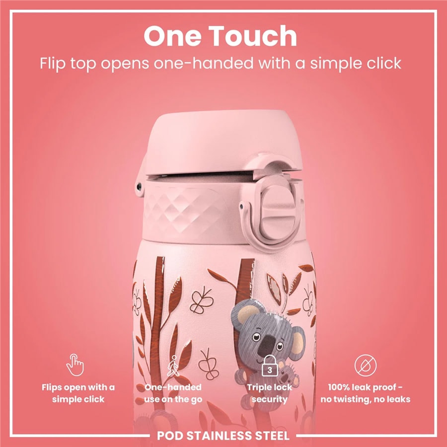 Çocuk Su Termosu - Koala - 320 ml - Sızdırmaz