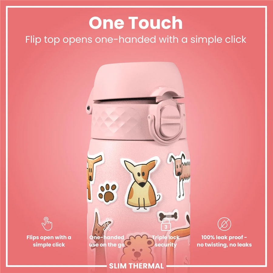 İnce Su Termosu - Köpekler - 500 ml - Sızdırmaz