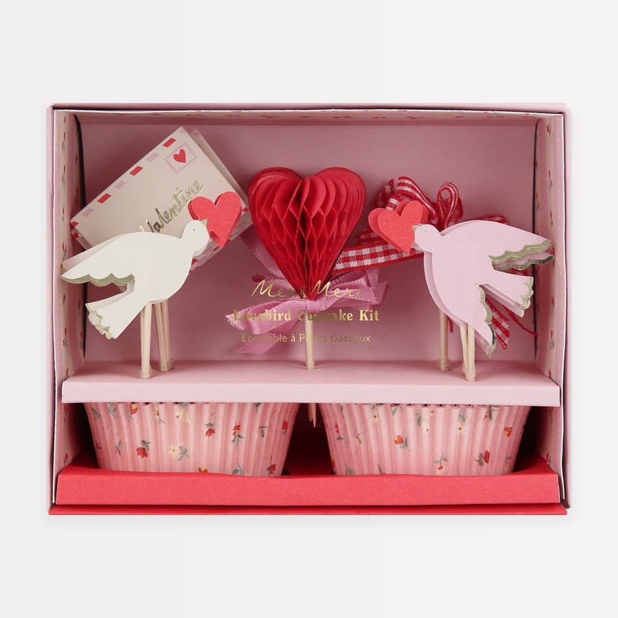 Valentine’s Cupcake Kit - Sevgi Cupcake Kit - 24'lü