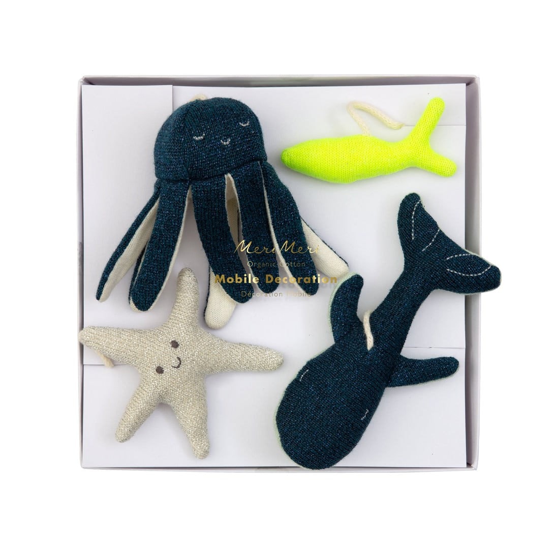 Under The Sea Baby Mobile - Su Altı Dünyası Bebek Odası Süsü