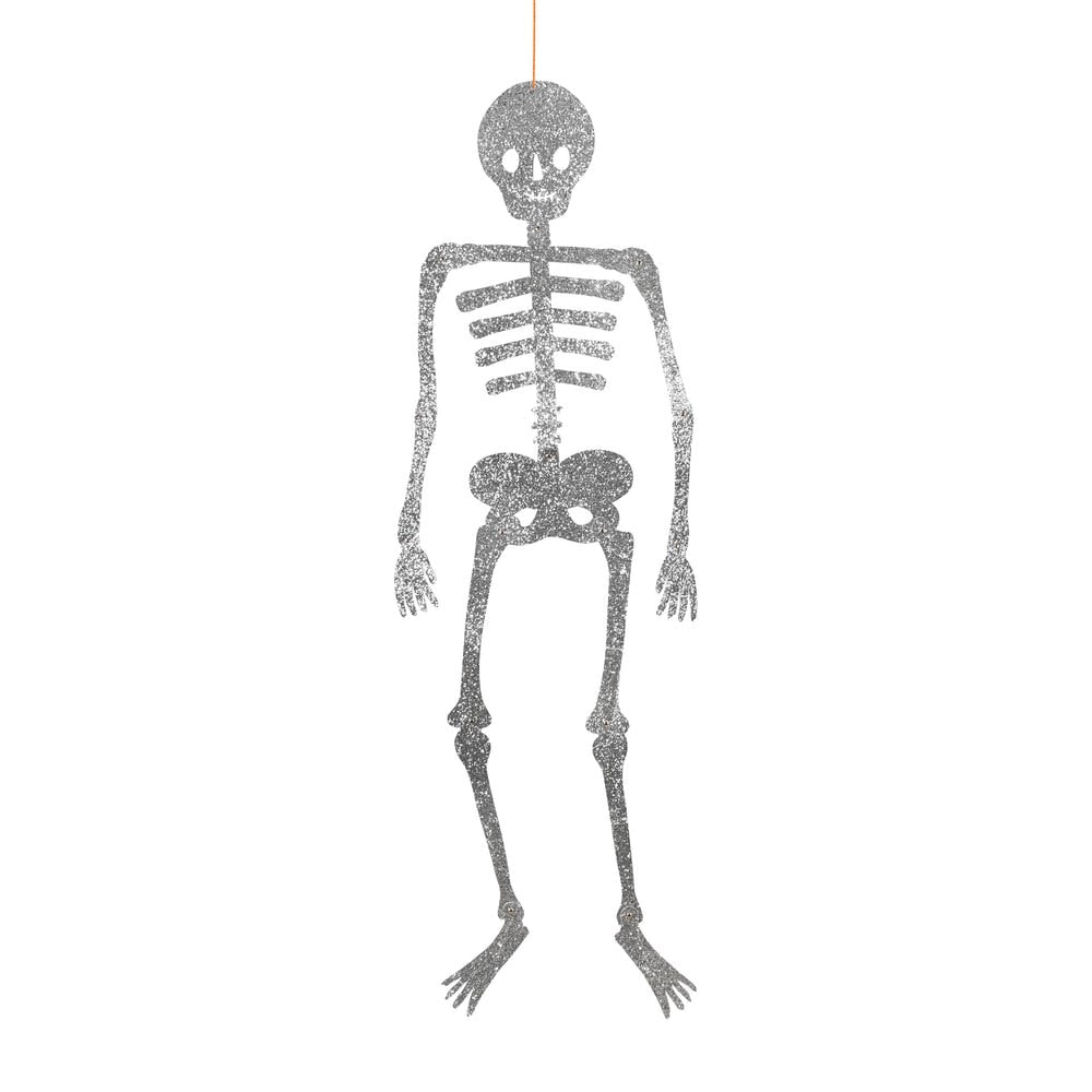 Halloween - Dev Simli Eklemli İskelet Süsleri (3'lü)
