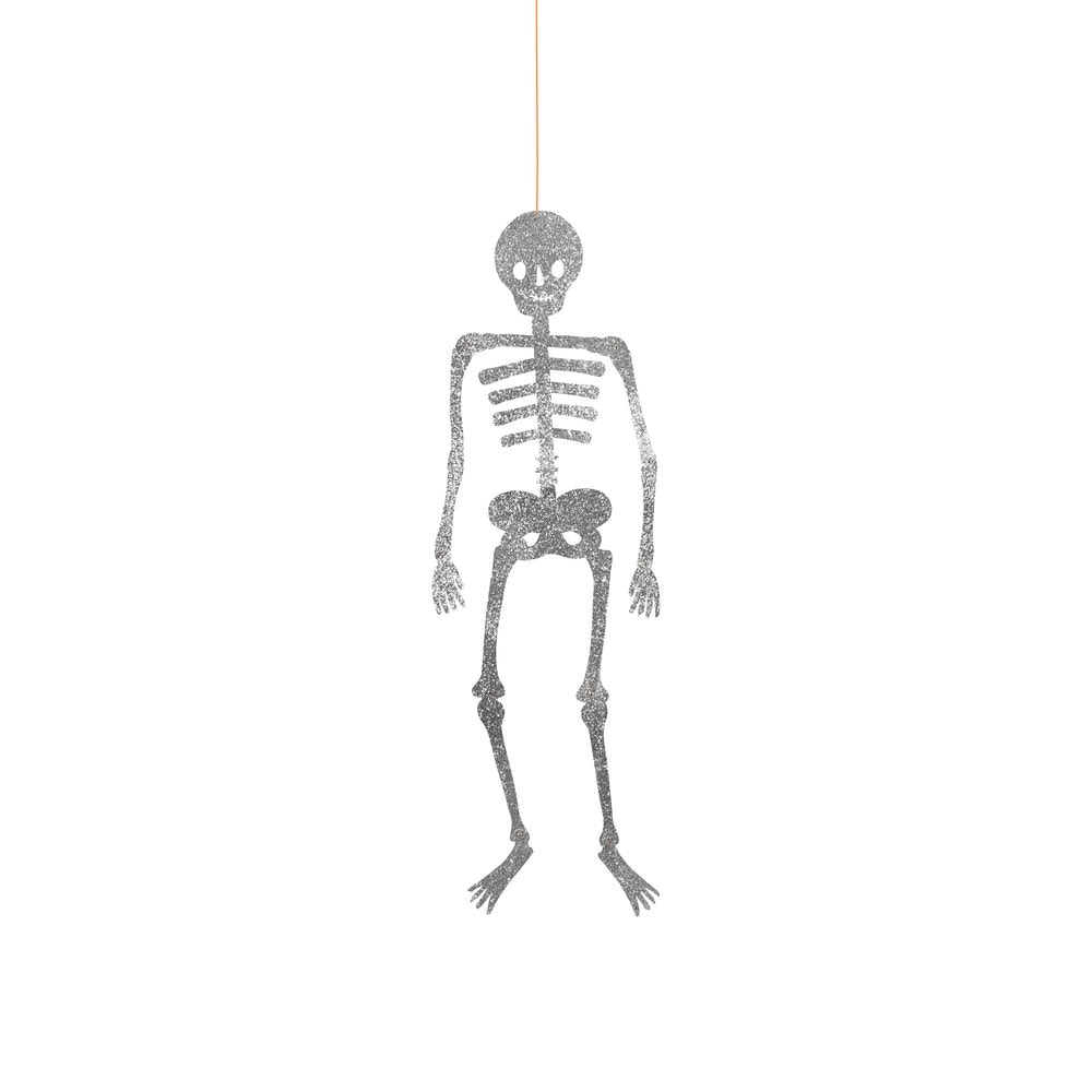Halloween - Simli Eklemli İskelet Süsleri (6'lı)