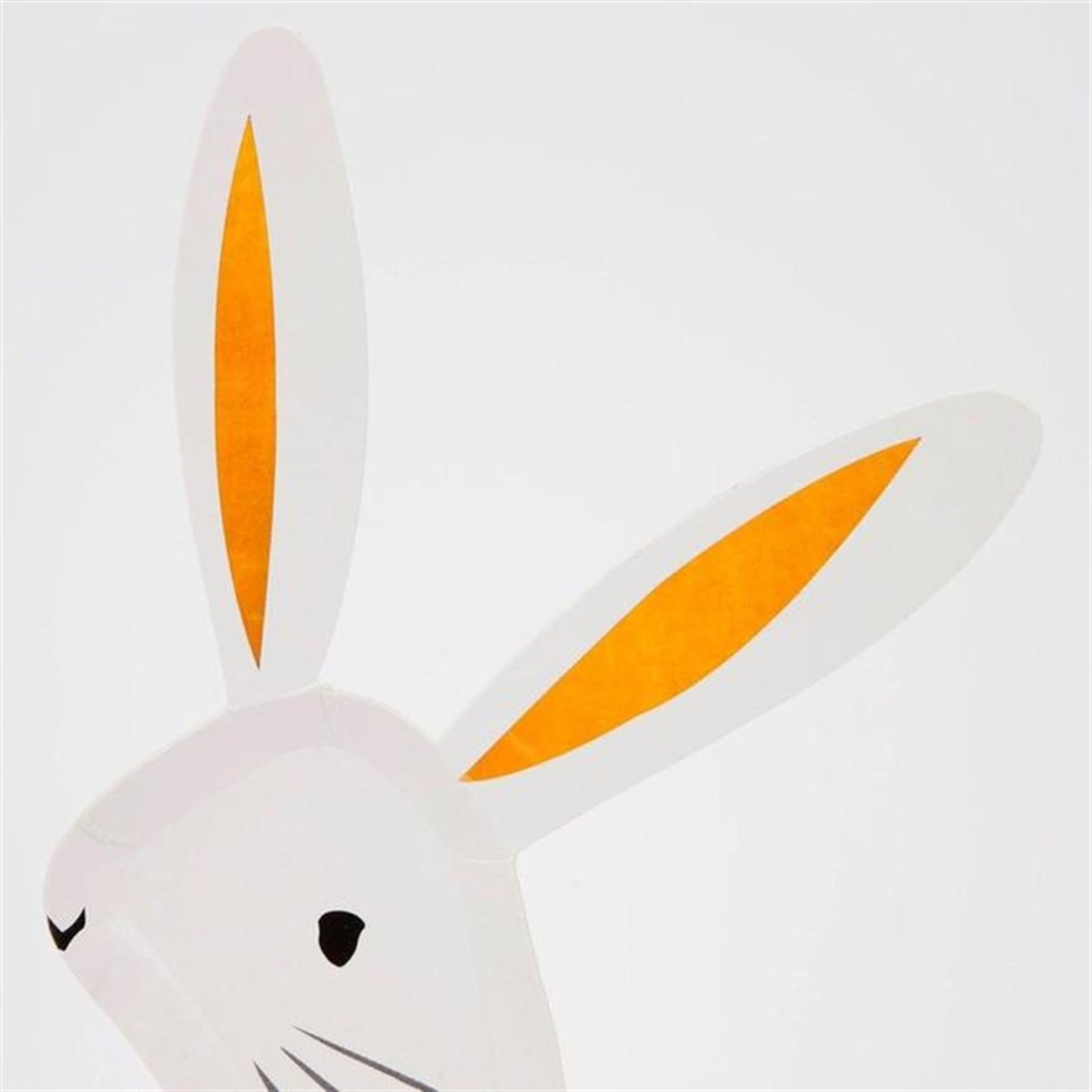 Bunny In Hat Shaped Plates - Sihirbaz Şapkası Tabak