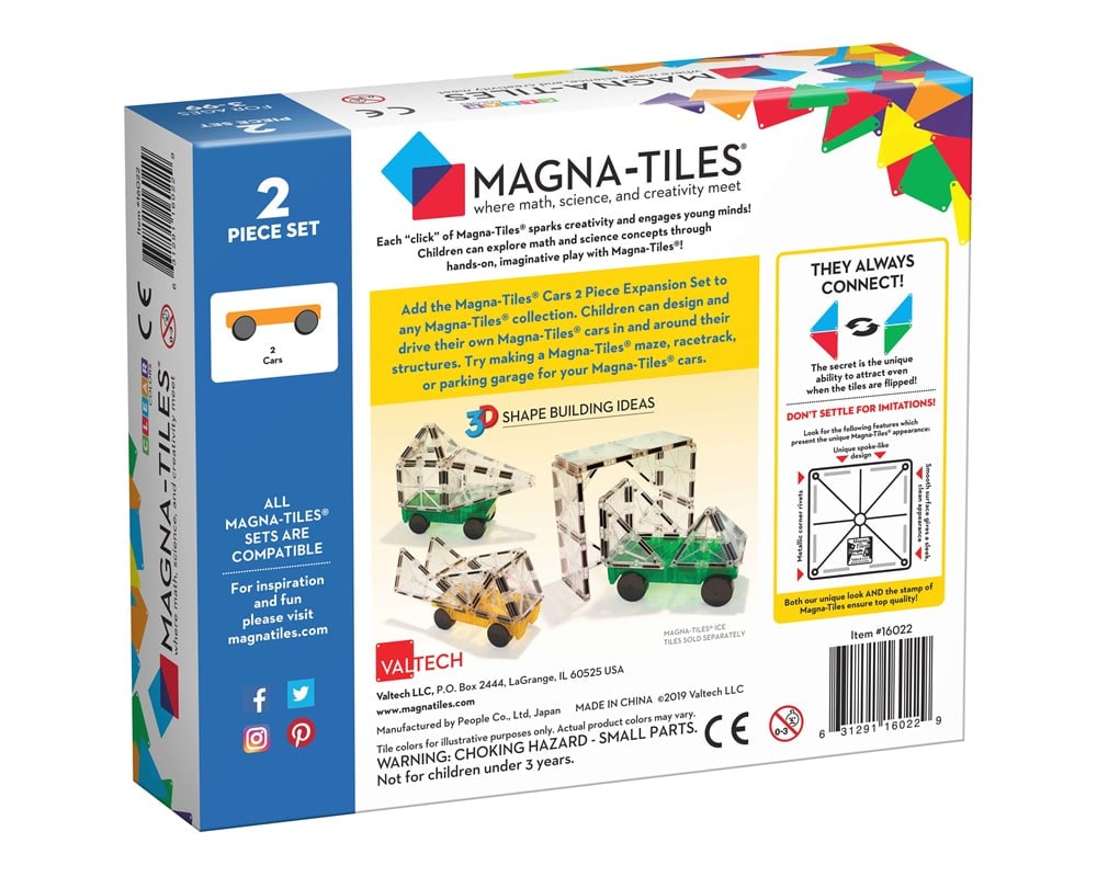 Arabalar Expansion Set Manyetik Bloklar - 2 Parça
