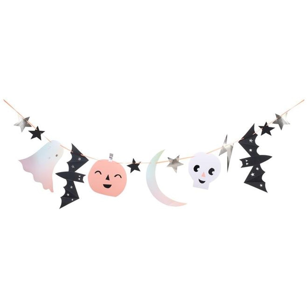 Pastel Halloween Garland - Pastel Halloween Asılan Süs
