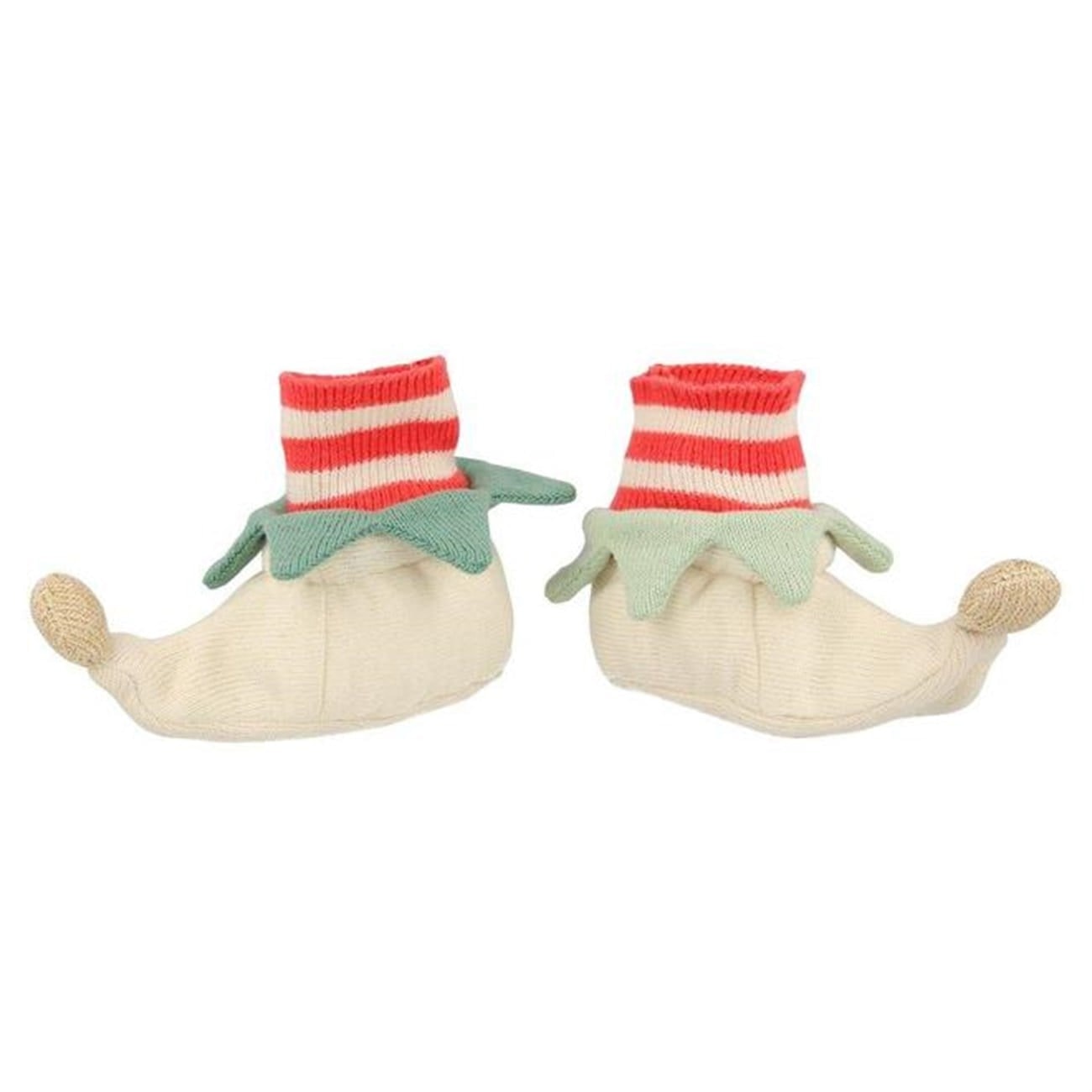 Red Elf Booties - Elf Bebek Patiği