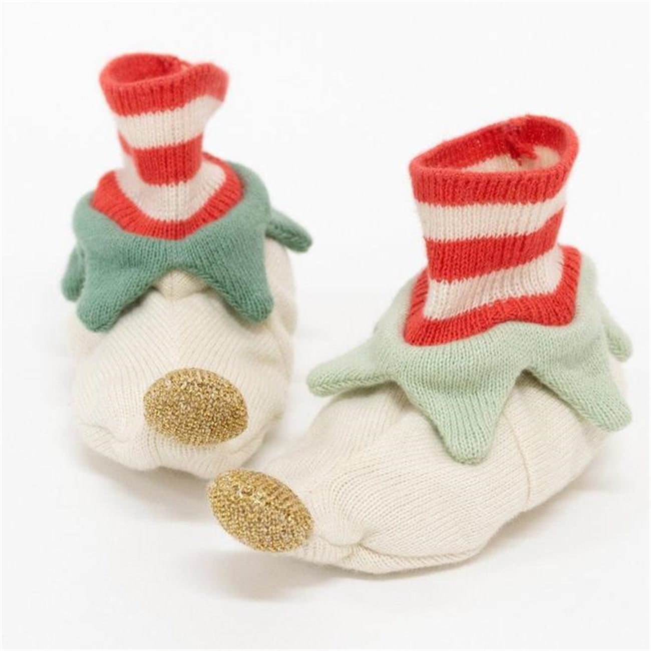Red Elf Booties - Elf Bebek Patiği