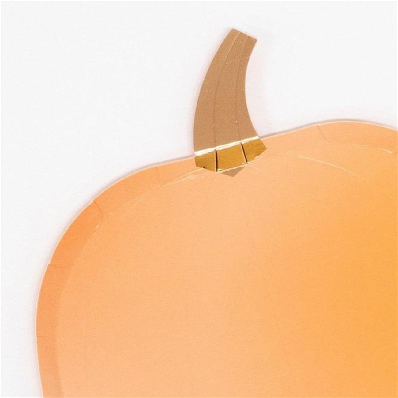 Ombre Halloween Pumpkin Plates - Pastel Balkabağı Tabaklar