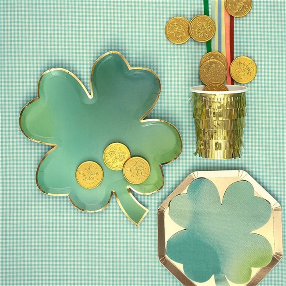 Clover Leaf Napkins - Yonca Peçeteler - 20'li