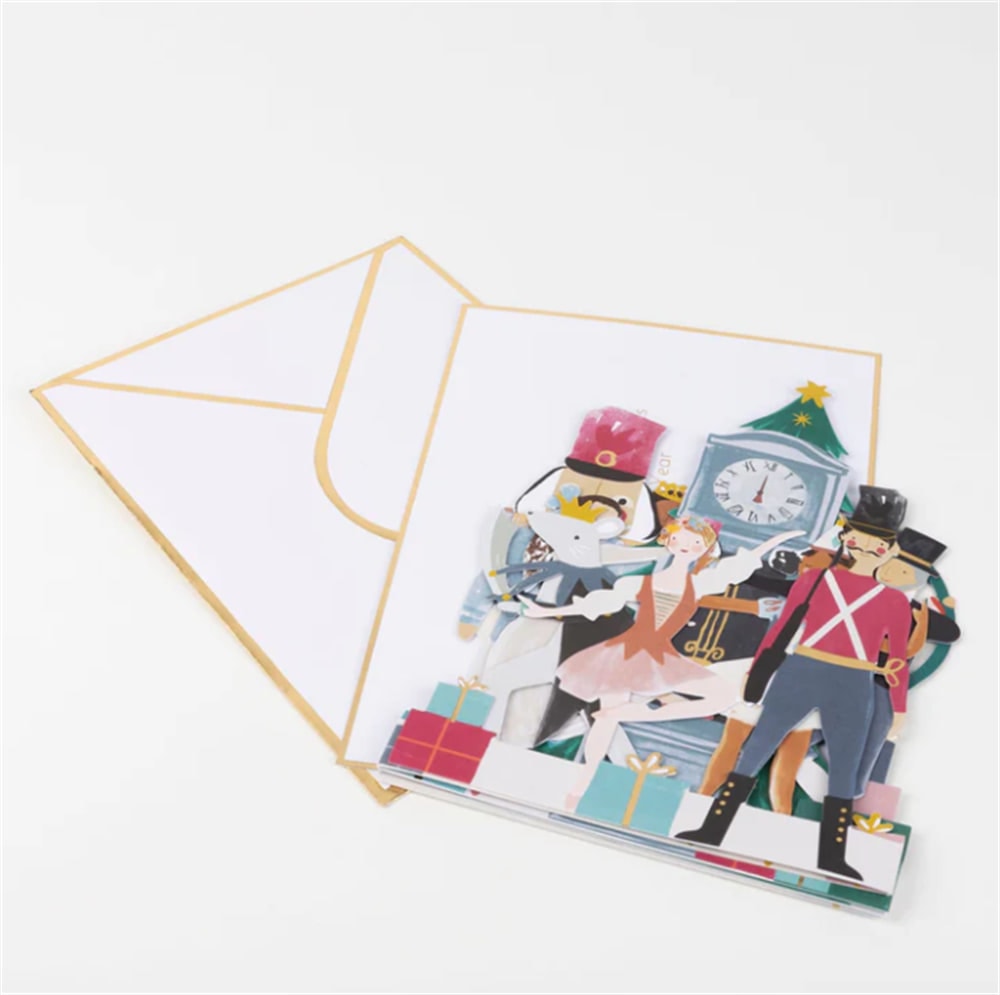 Nutcracker Card - Nutcracker Tebrik Kartı