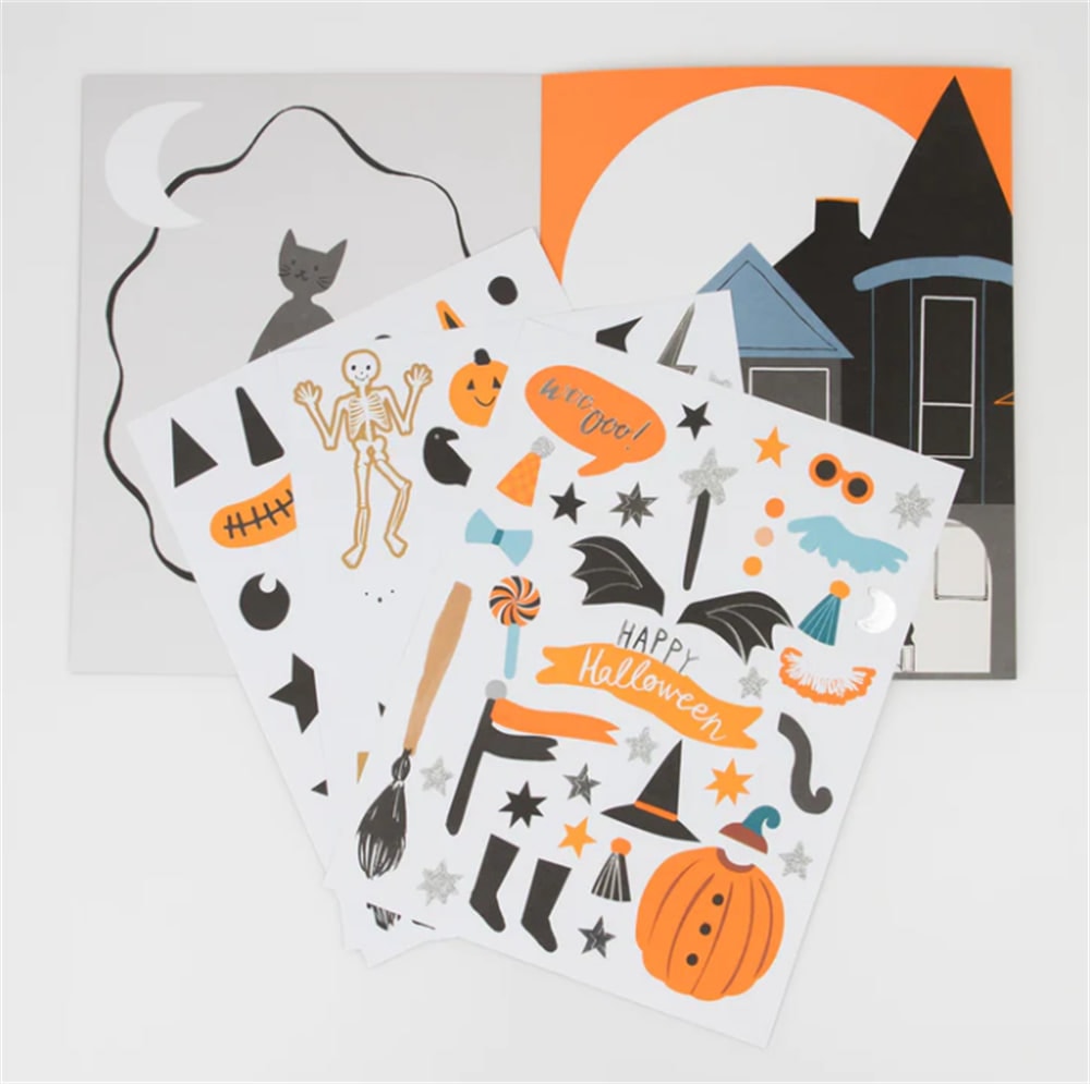 Halloween Sticker Play Set - Cadılar Bayramı Çıkartma Oyun Seti