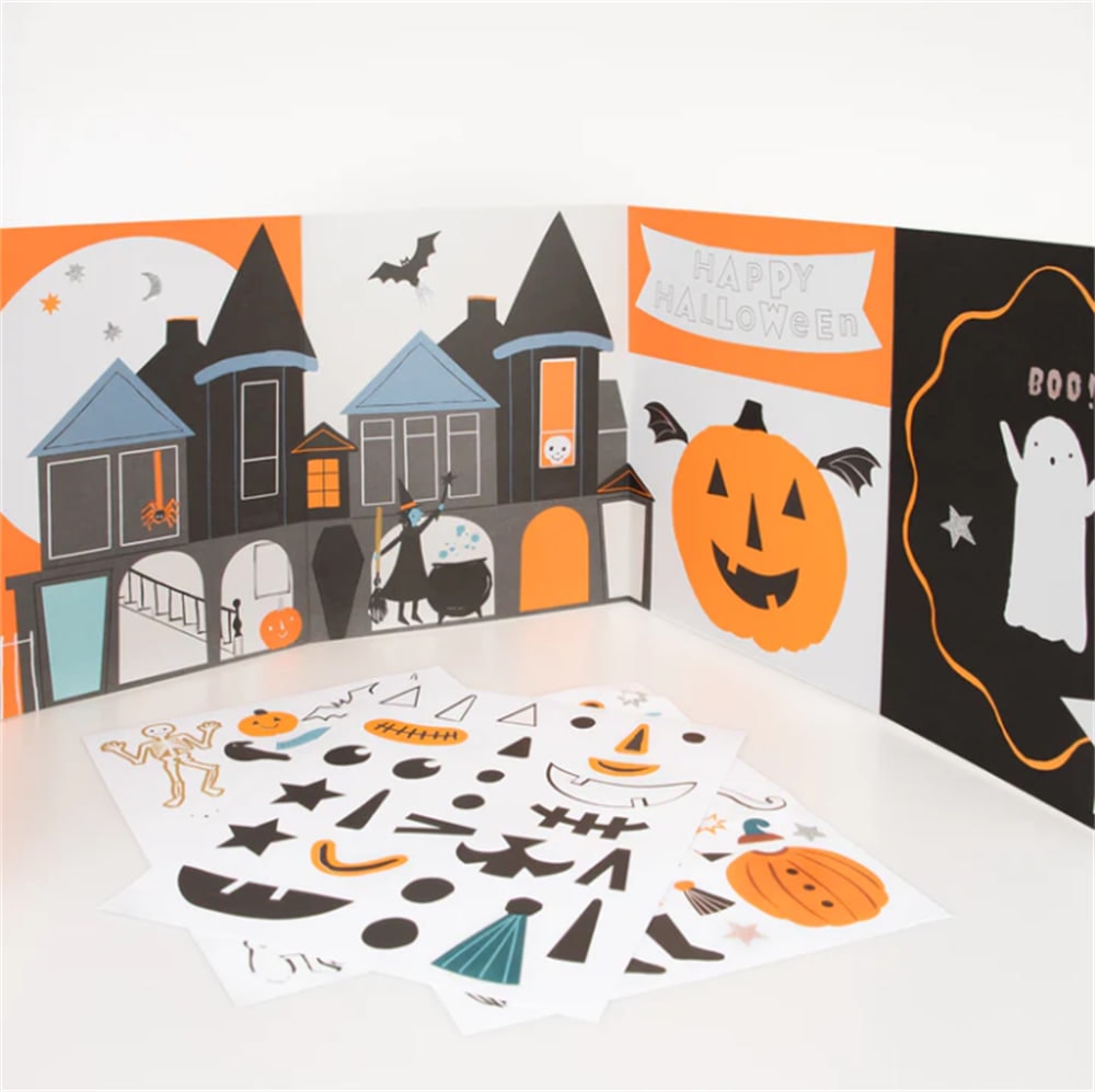 Halloween Sticker Play Set - Cadılar Bayramı Çıkartma Oyun Seti