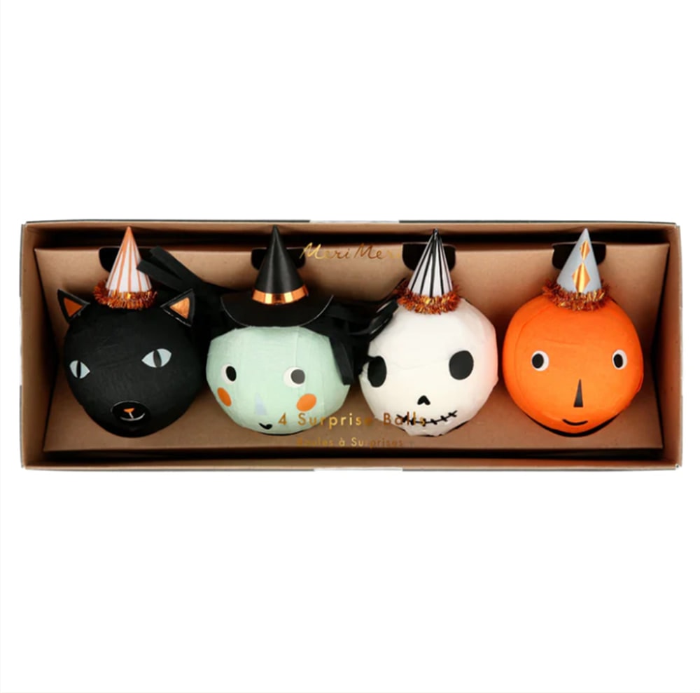 Vintage Halloween Surprise Balls - Halloween Vintage Sürpriz Topları
