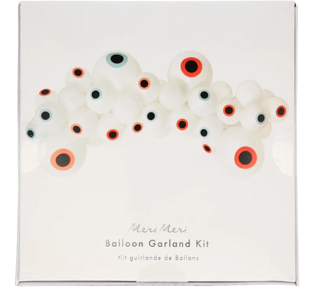 Eyeball Balloon Garland - Göz Zincir Balon Seti
