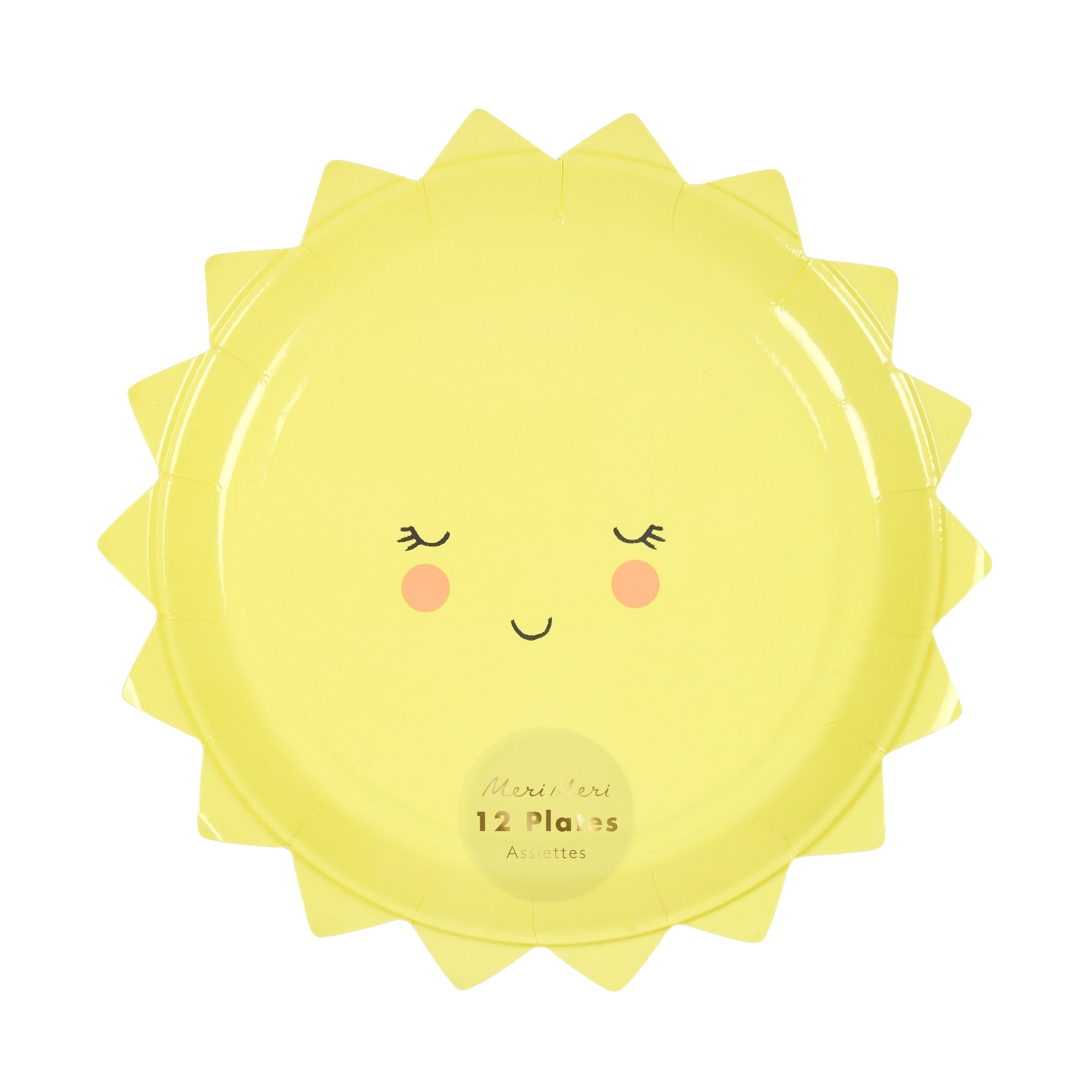 Happy Sun Plates - Güneş Tabak - S